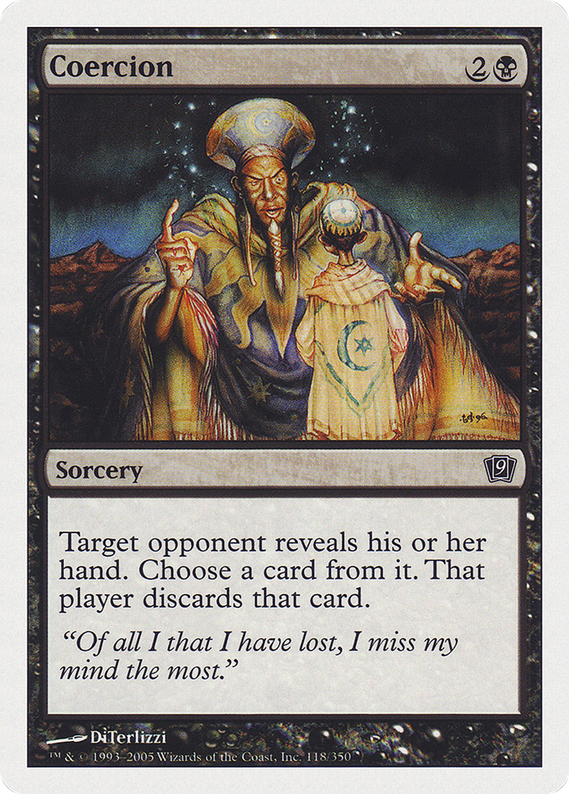 Coercition — Ninth Edition — Magic: The Gathering