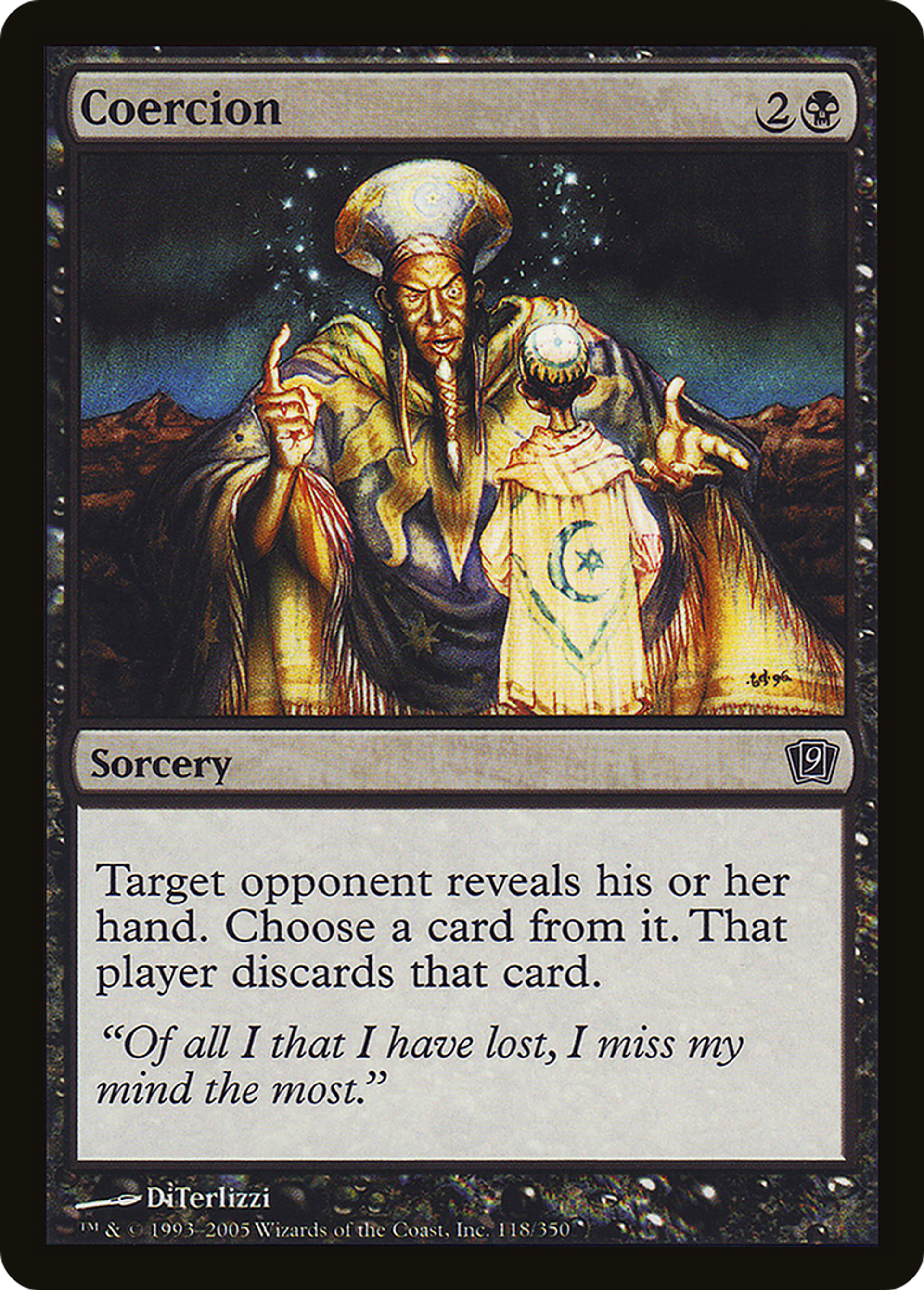 Coercition — Ninth Edition — Magic: The Gathering
