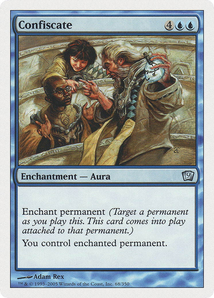 Confiscate — Ninth Edition — Magic: The Gathering