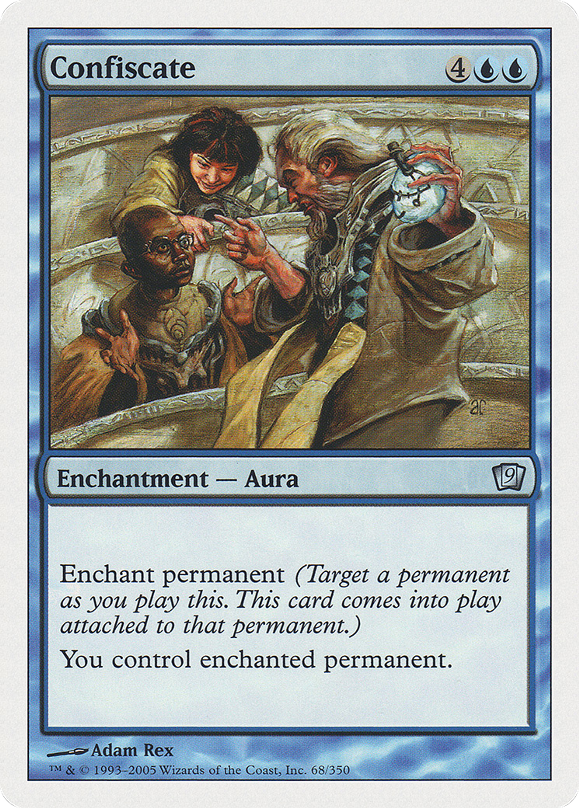 Confiscation — Ninth Edition — Magic: The Gathering