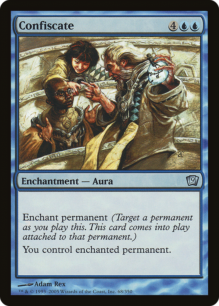 Confiscation — Ninth Edition — Magic: The Gathering