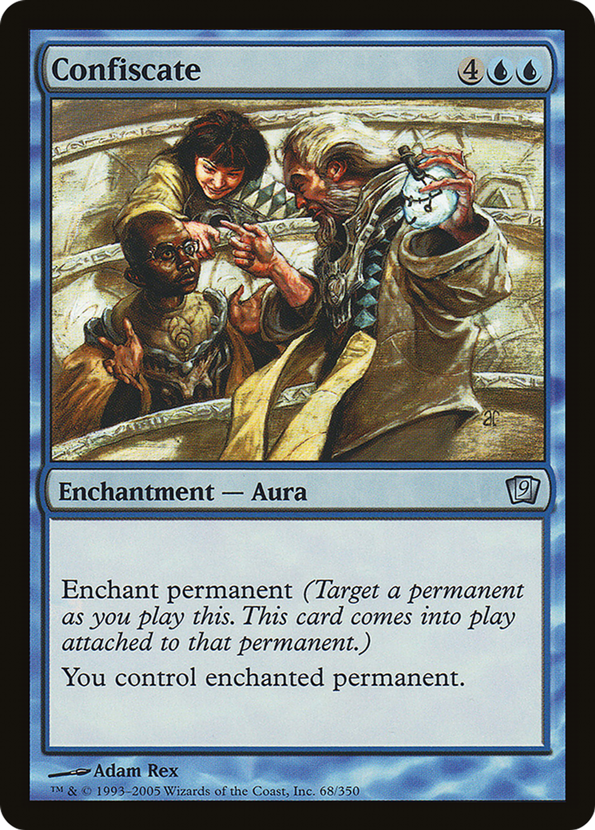 Confiscation — Ninth Edition — Magic: The Gathering