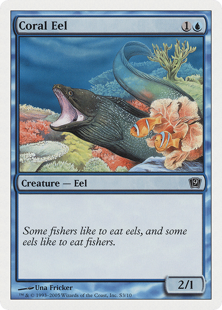 Coral Eel — Ninth Edition — Magic: The Gathering