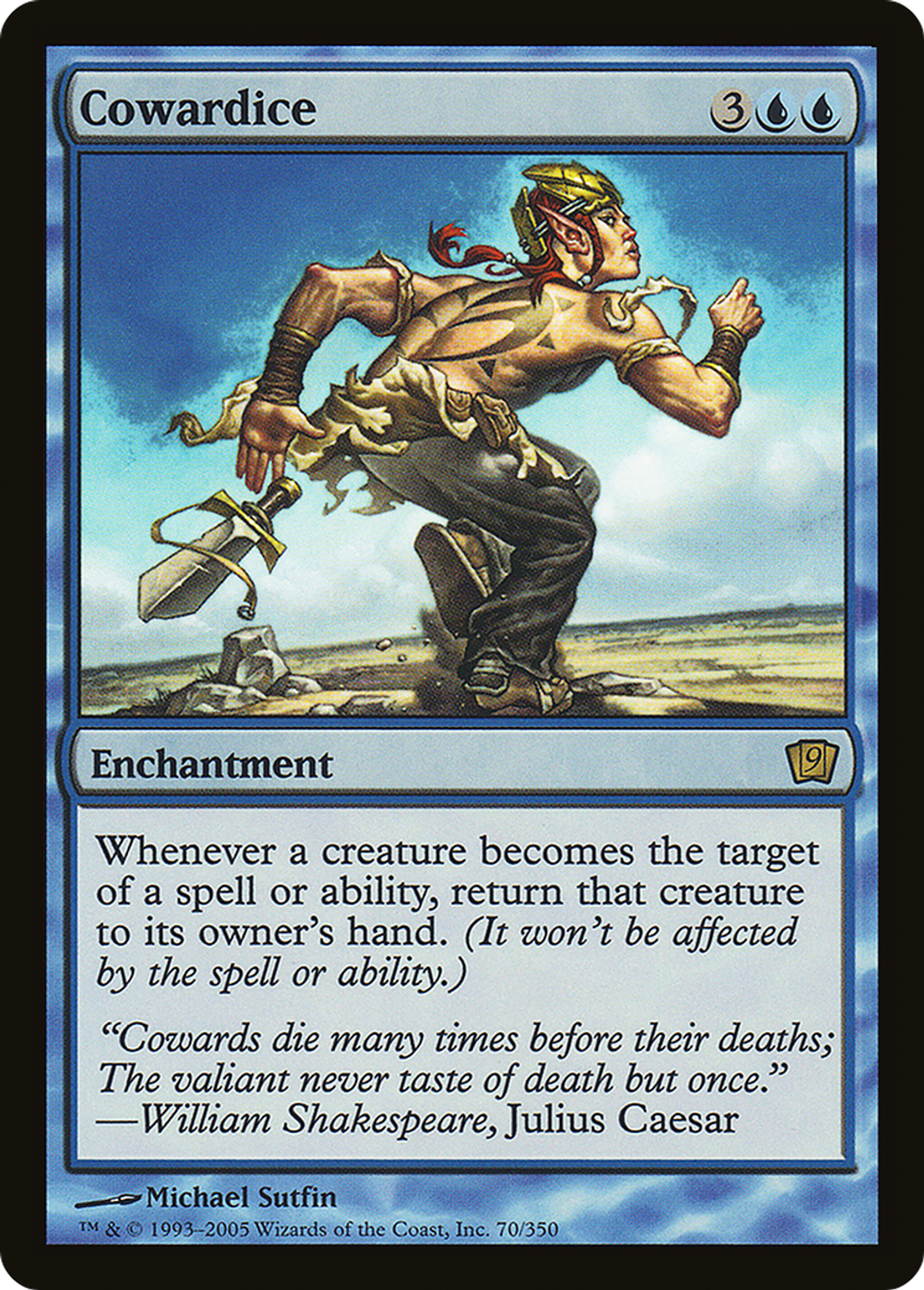 Couardise — Ninth Edition — Magic: The Gathering