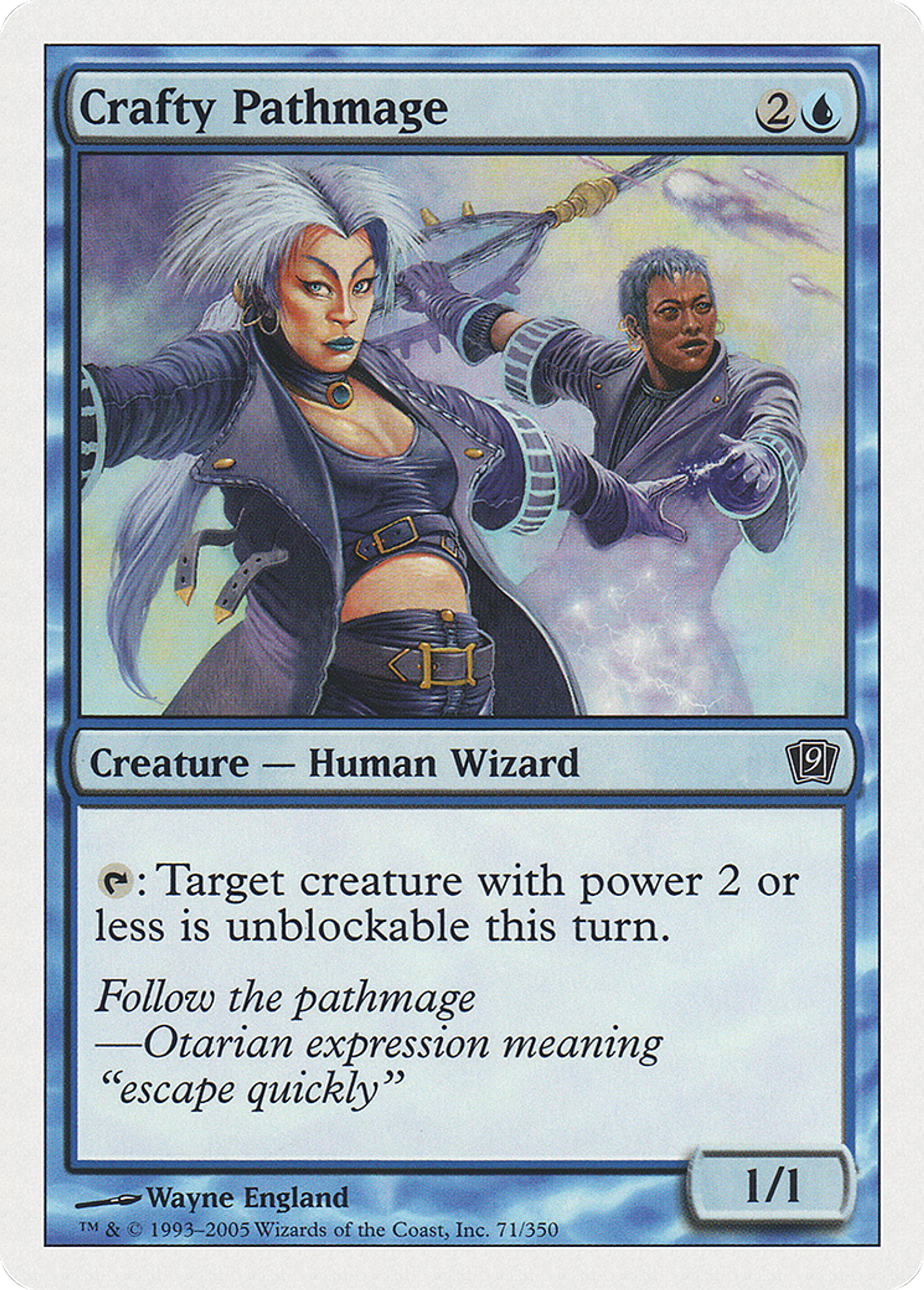 Sentemage astucieuse — Ninth Edition — Magic: The Gathering