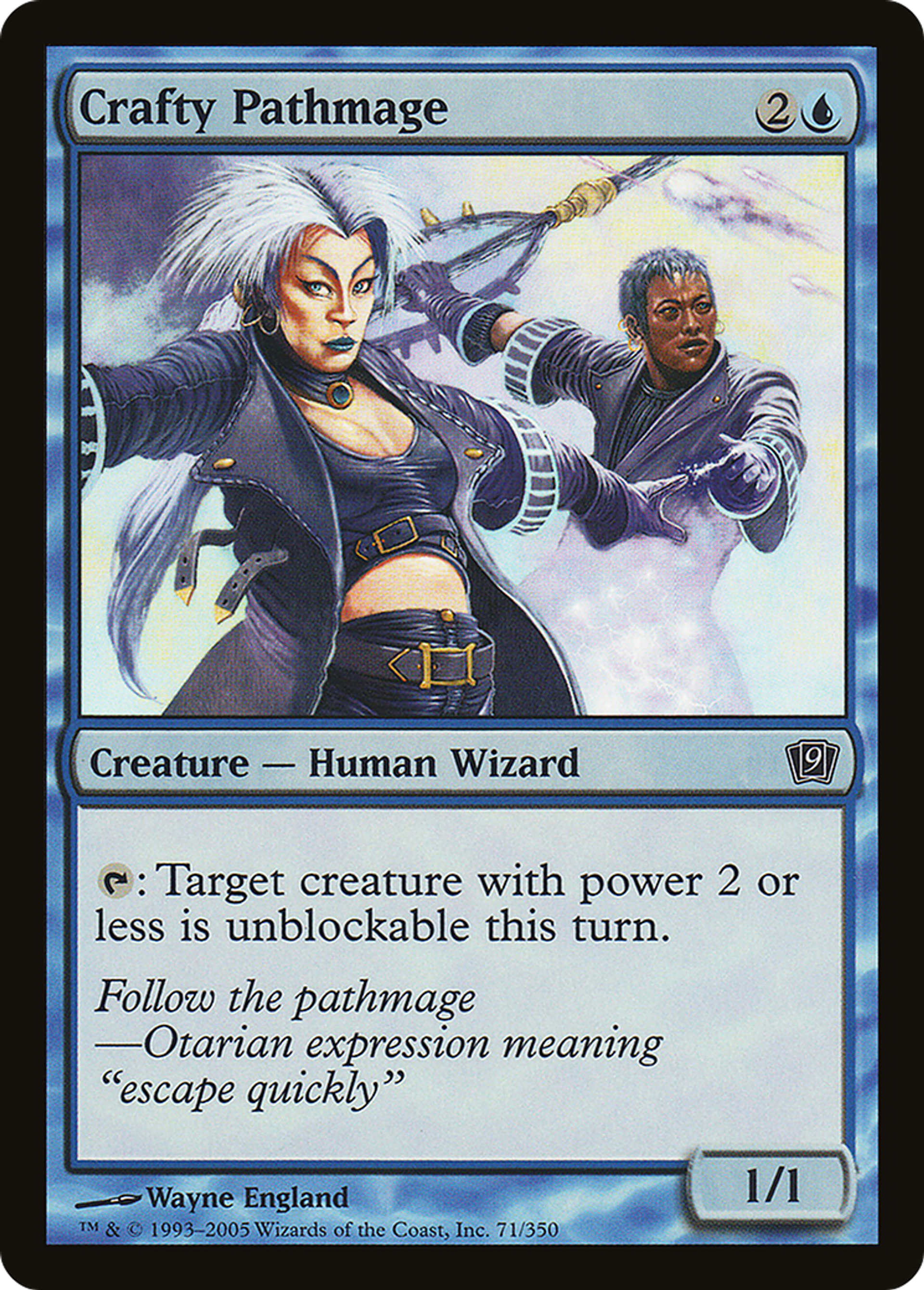 Sentemage astucieuse — Ninth Edition — Magic: The Gathering