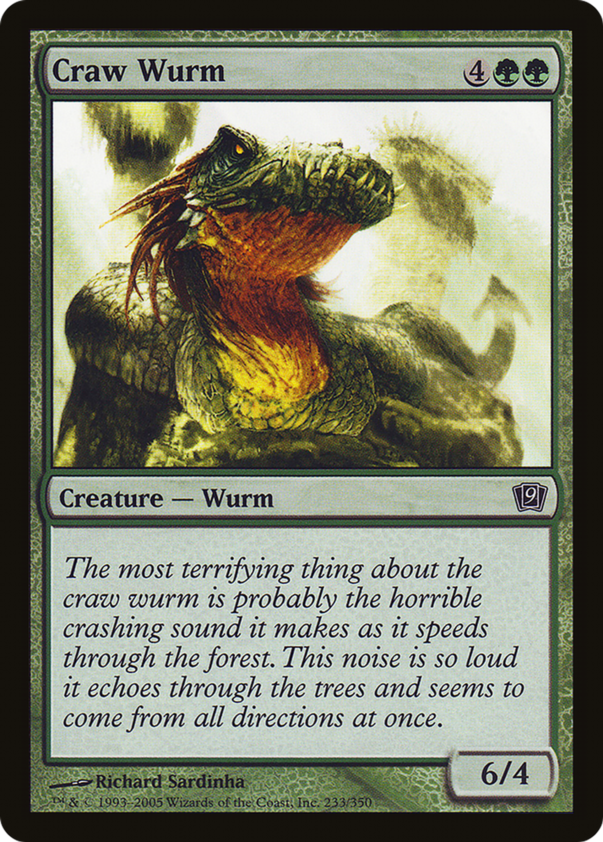 Guivre vorace — Ninth Edition — Magic: The Gathering