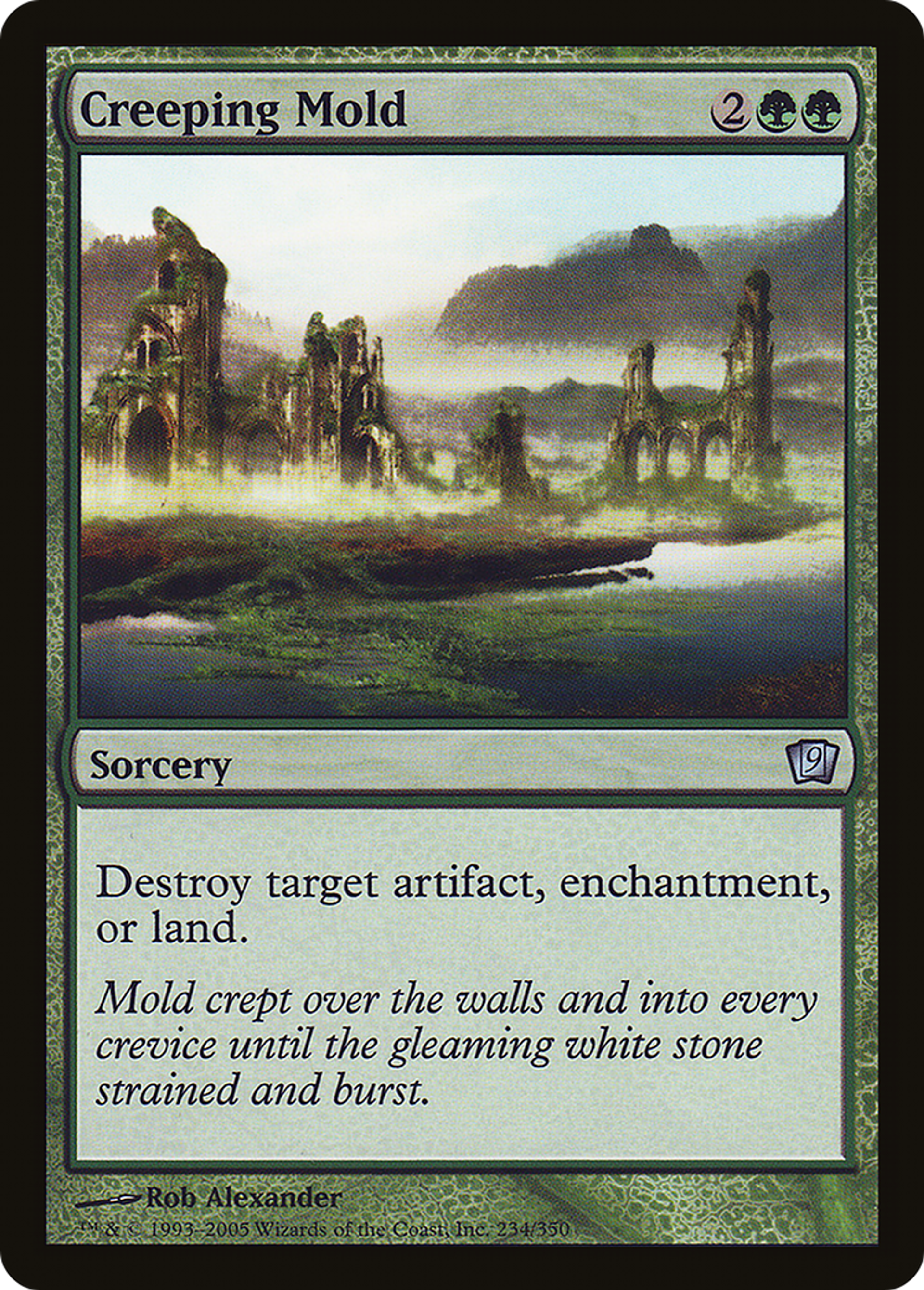 Moisissure rampante — Ninth Edition — Magic: The Gathering