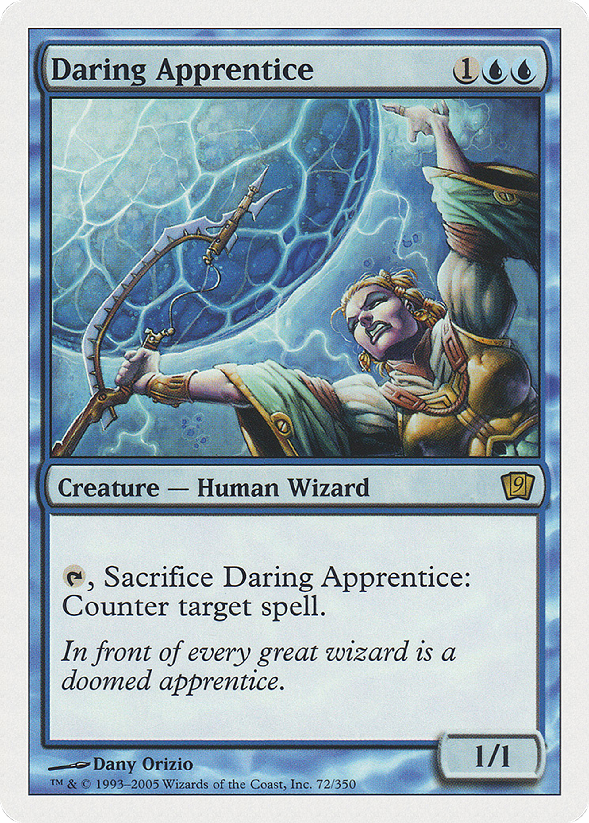 Apprentie audacieuse — Ninth Edition — Magic: The Gathering