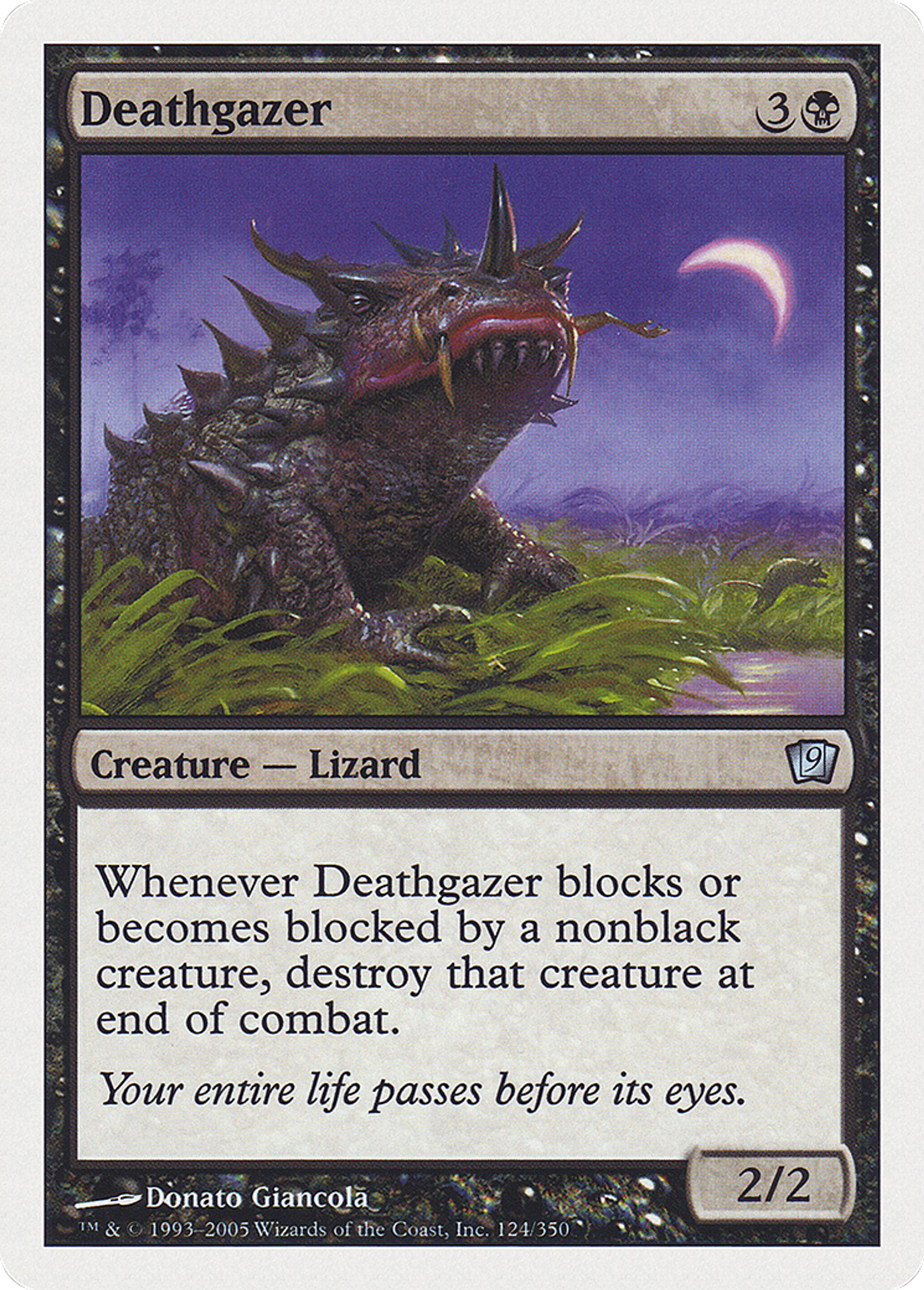 Œil-de-mort — Ninth Edition — Magic: The Gathering