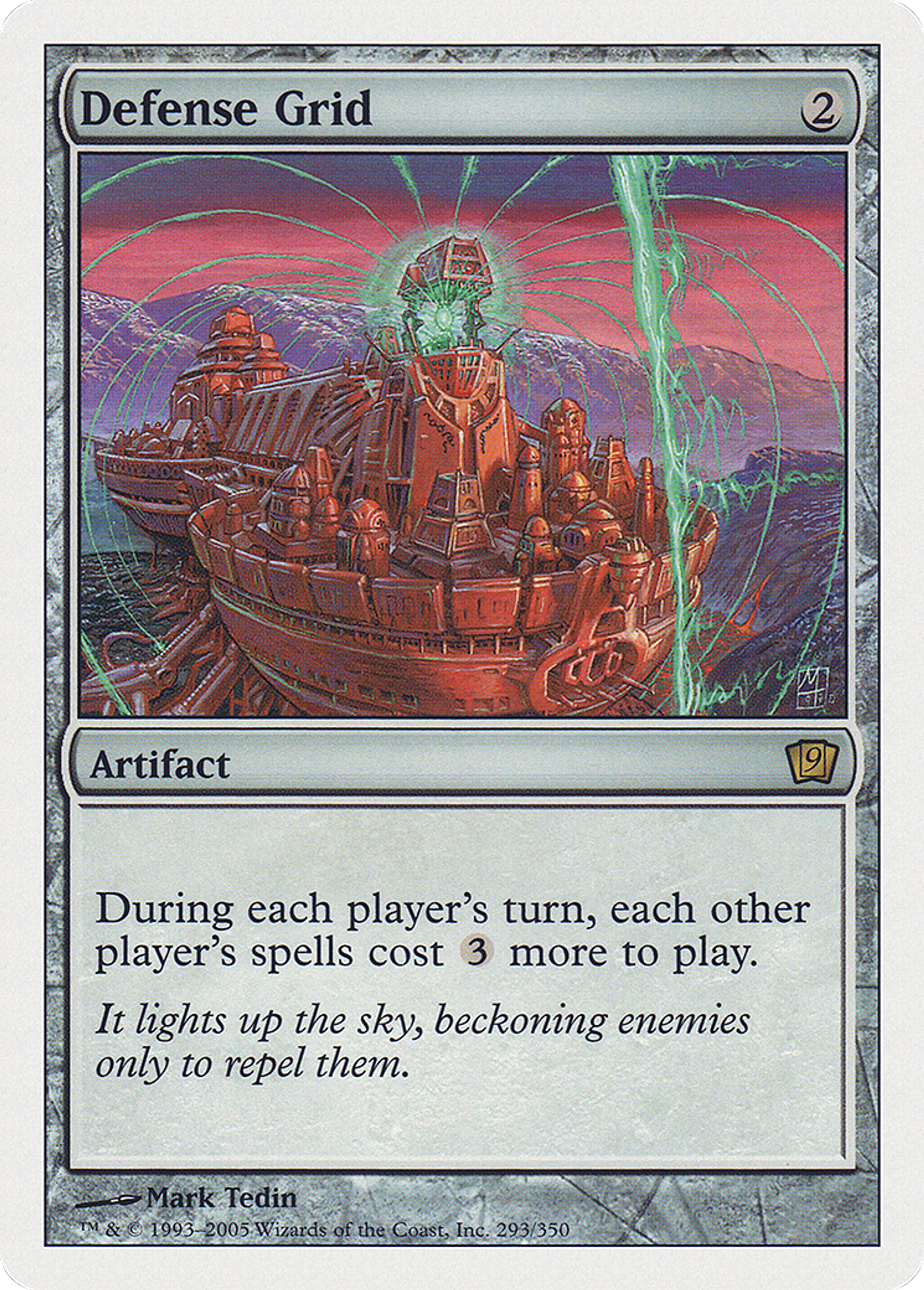 Grille de défense — Ninth Edition — Magic: The Gathering