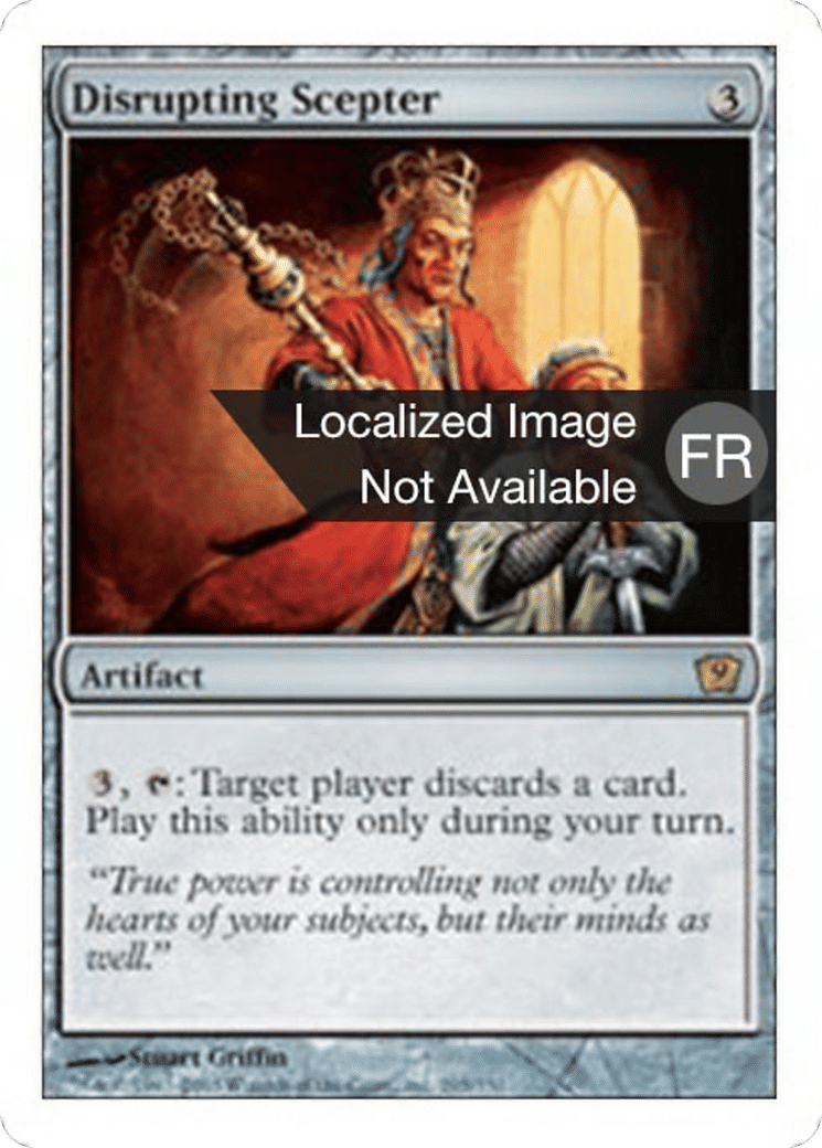 Sceptre de dislocation — Ninth Edition — Magic: The Gathering