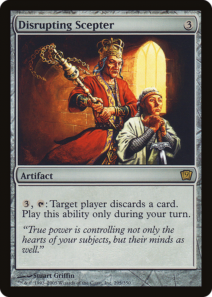 Disrupting Scepter — Ninth Edition — Magic: The Gathering
