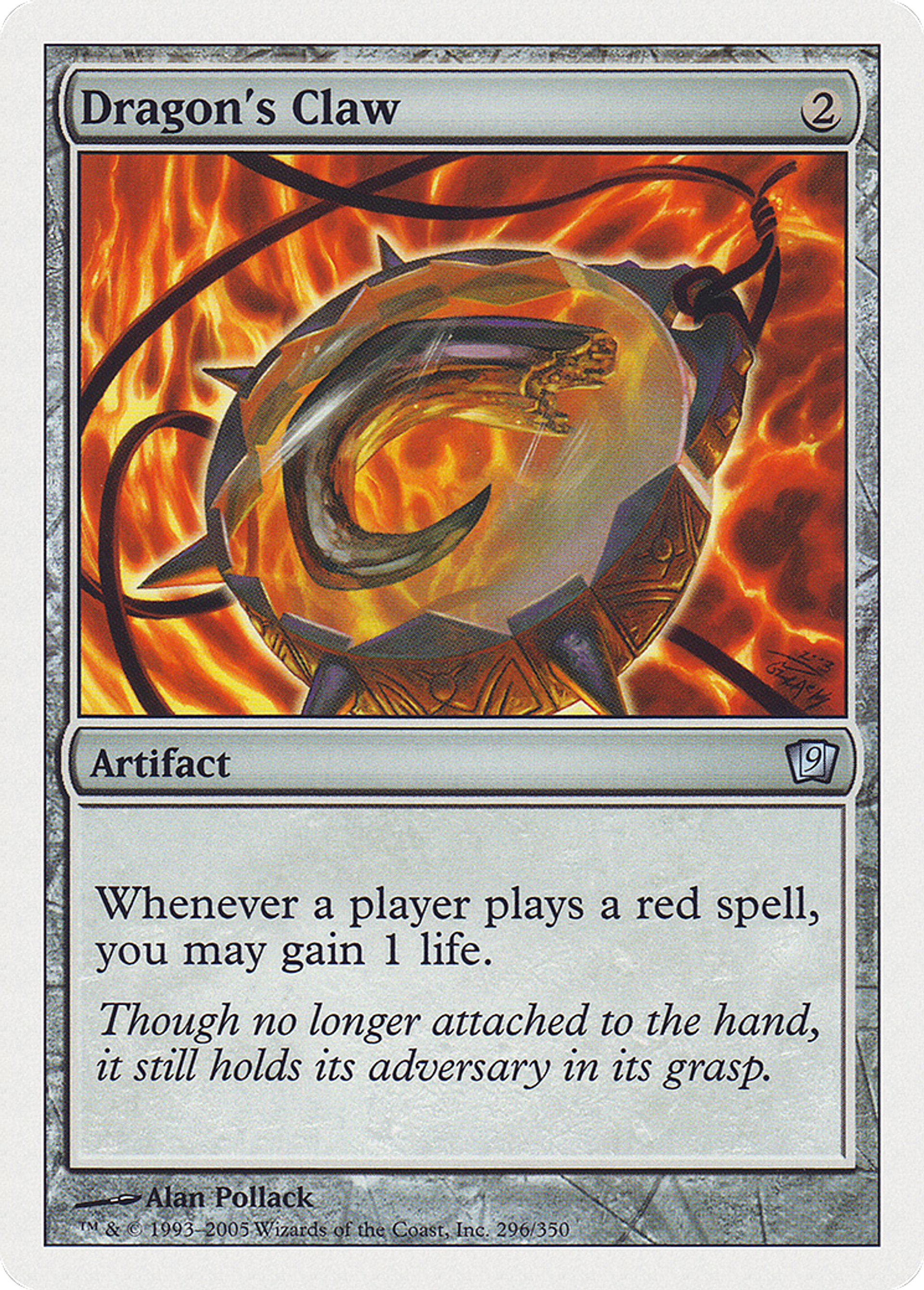 Griffe du dragon — Ninth Edition — Magic: The Gathering