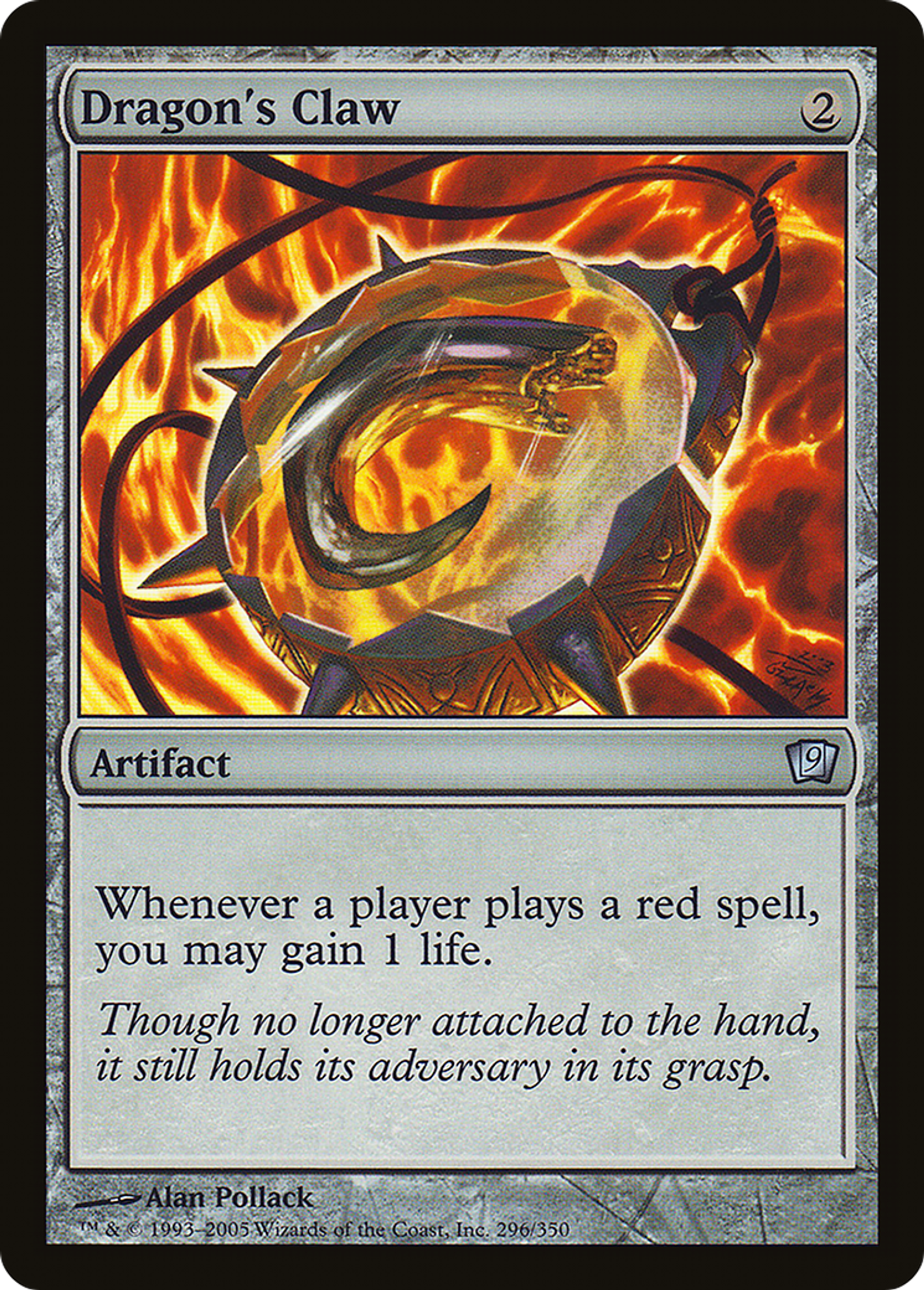 Griffe du dragon — Ninth Edition — Magic: The Gathering