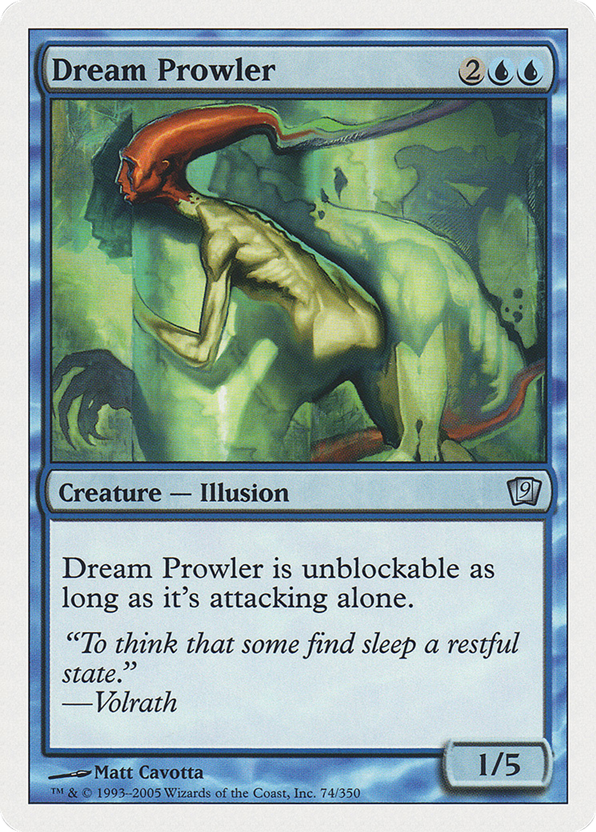 Rôdeur des rêves — Ninth Edition — Magic: The Gathering
