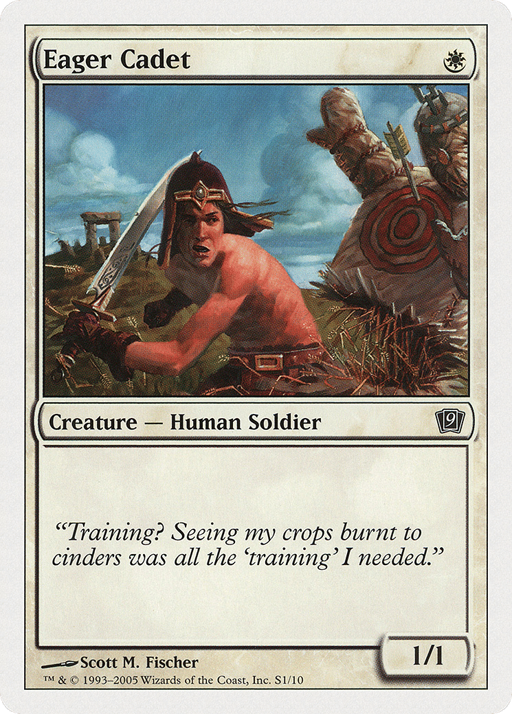 Eager Cadet — Ninth Edition — Magic: The Gathering