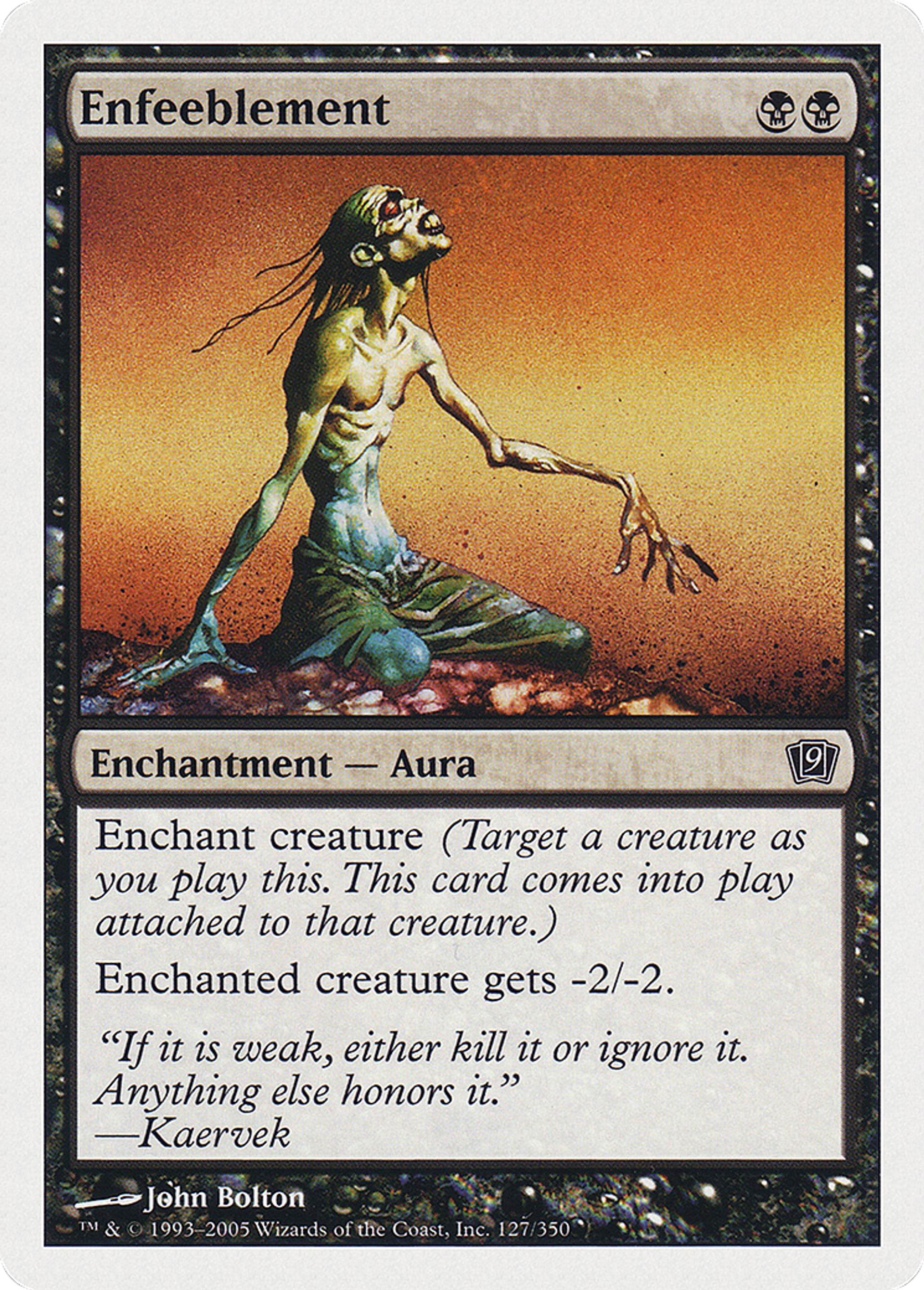 Affaiblissement — Ninth Edition — Magic: The Gathering