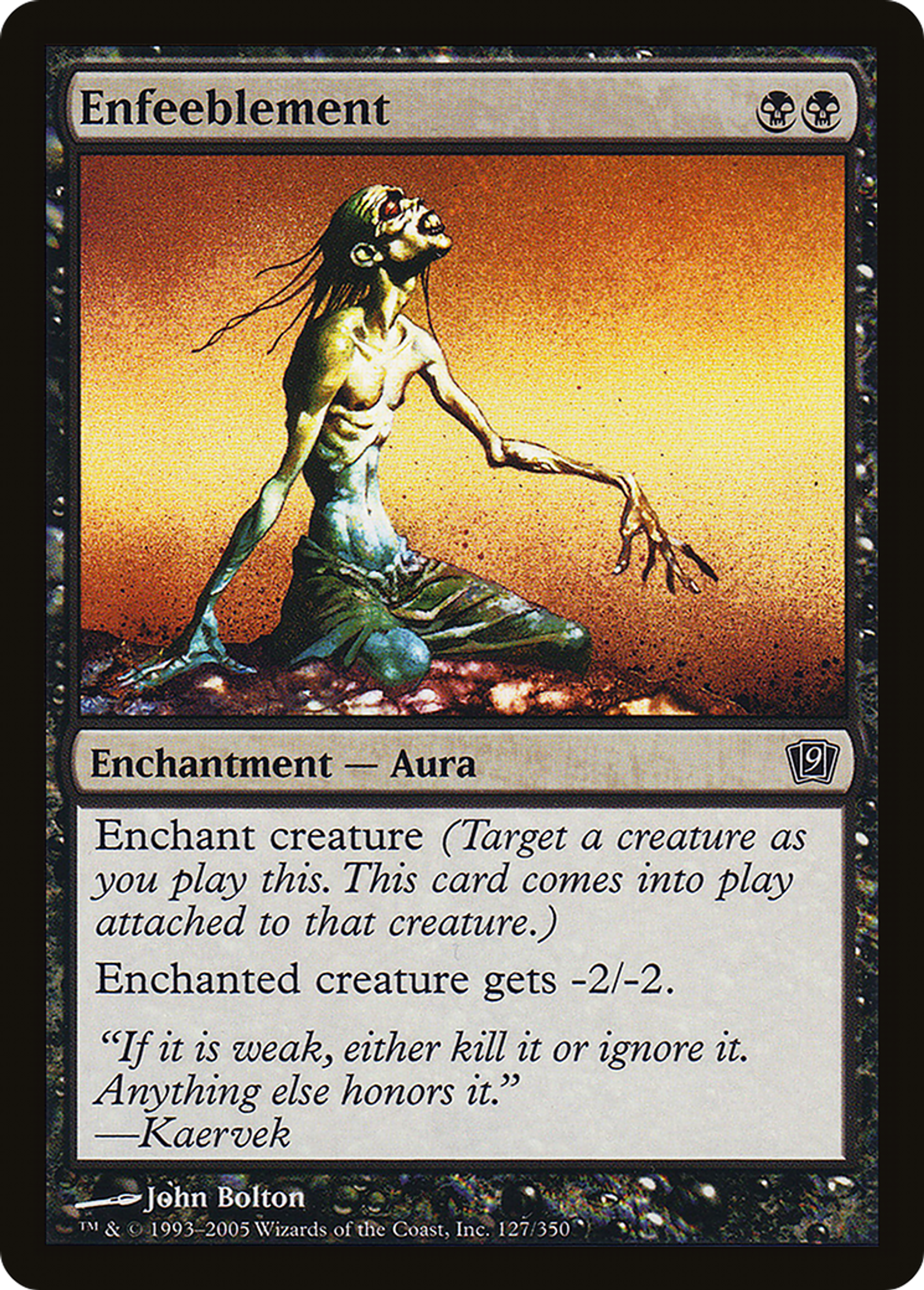 Affaiblissement — Ninth Edition — Magic: The Gathering