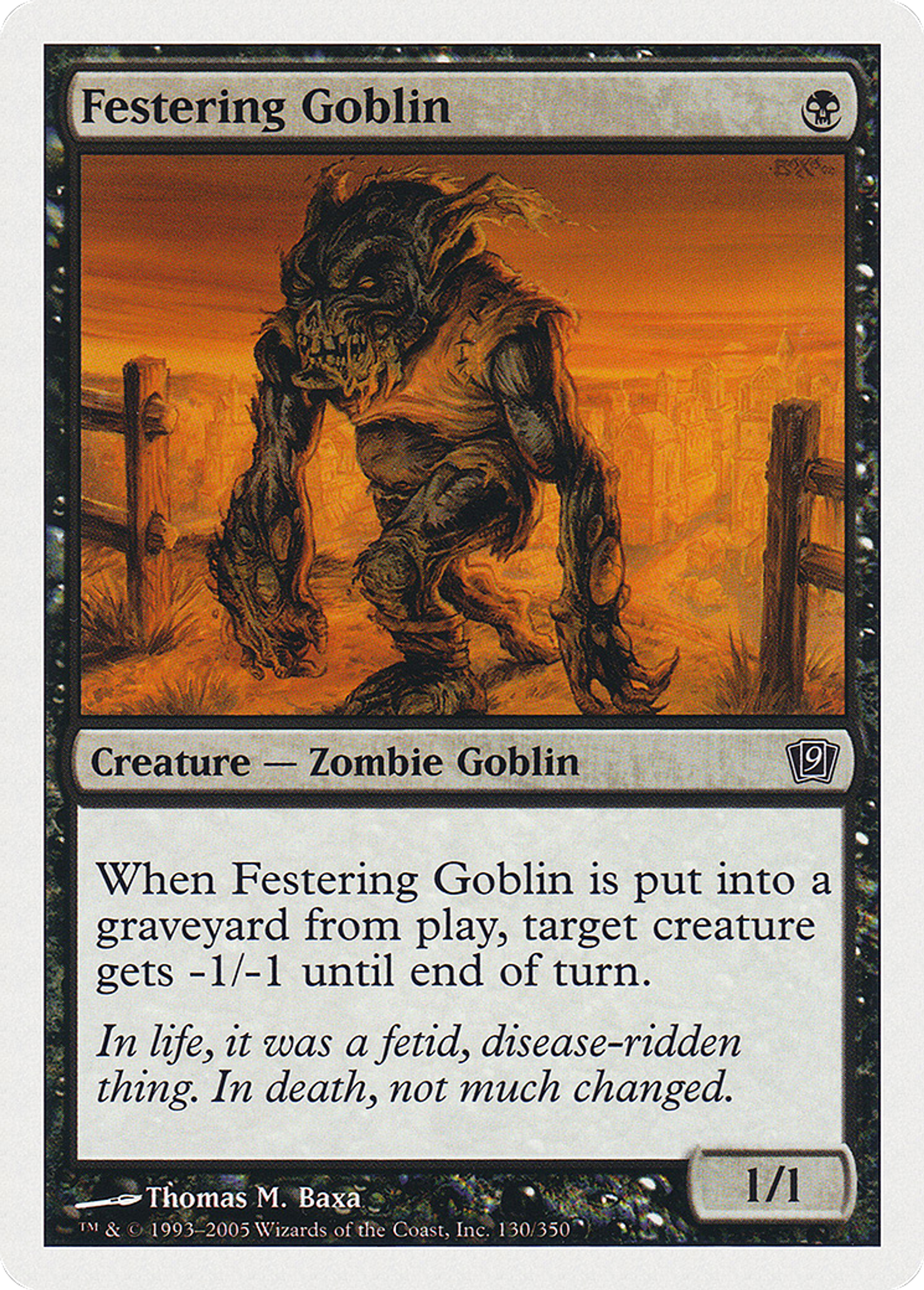 Gobelin pourrissant — Ninth Edition — Magic: The Gathering
