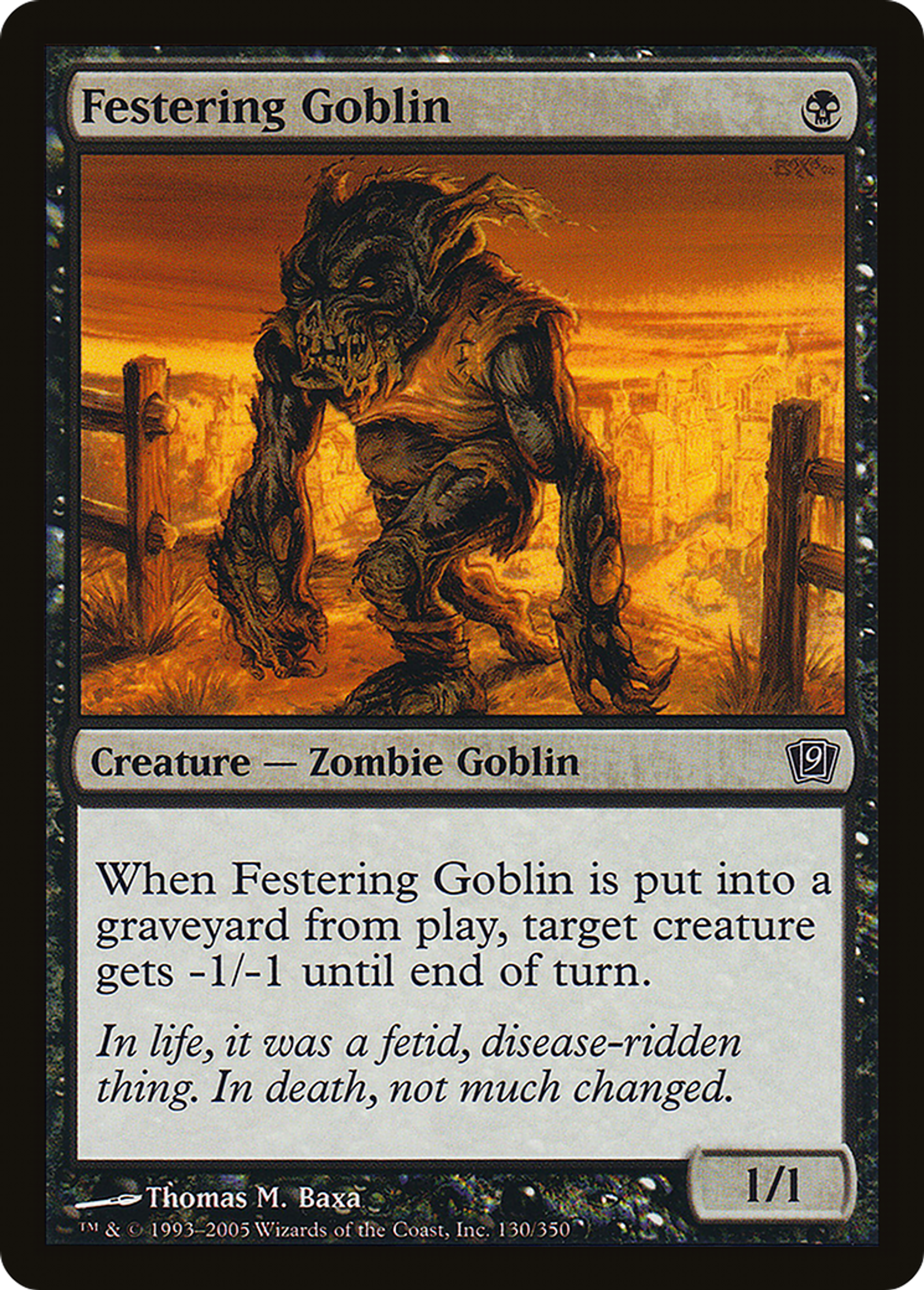 Gobelin pourrissant — Ninth Edition — Magic: The Gathering