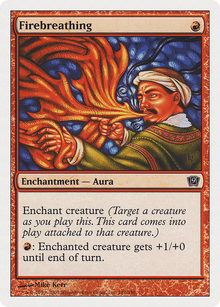 Firebreathing — Ninth Edition — Magic: The Gathering