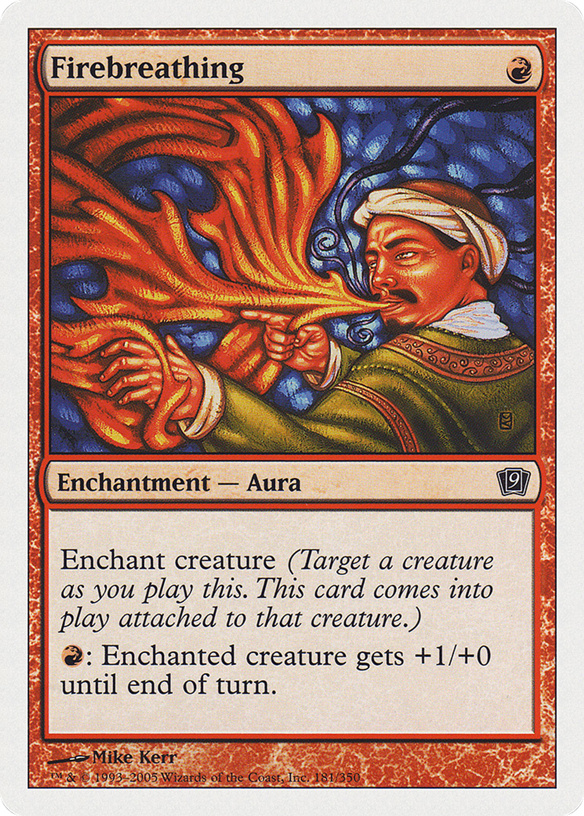 Souffle ardent — Ninth Edition — Magic: The Gathering