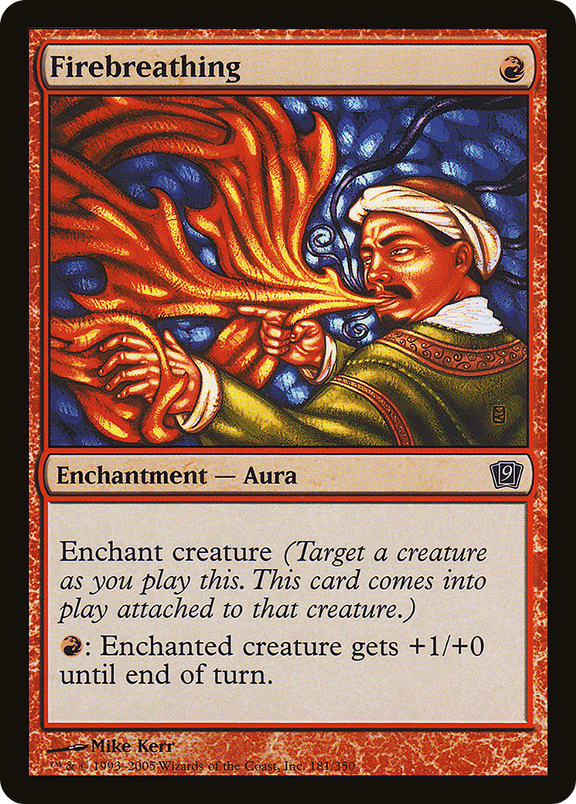 Souffle ardent — Ninth Edition — Magic: The Gathering