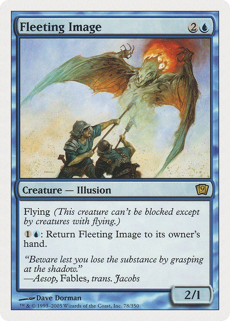 Fleeting Image — Ninth Edition — Magic: The Gathering
