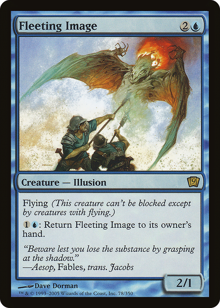 Fleeting Image — Ninth Edition — Magic: The Gathering