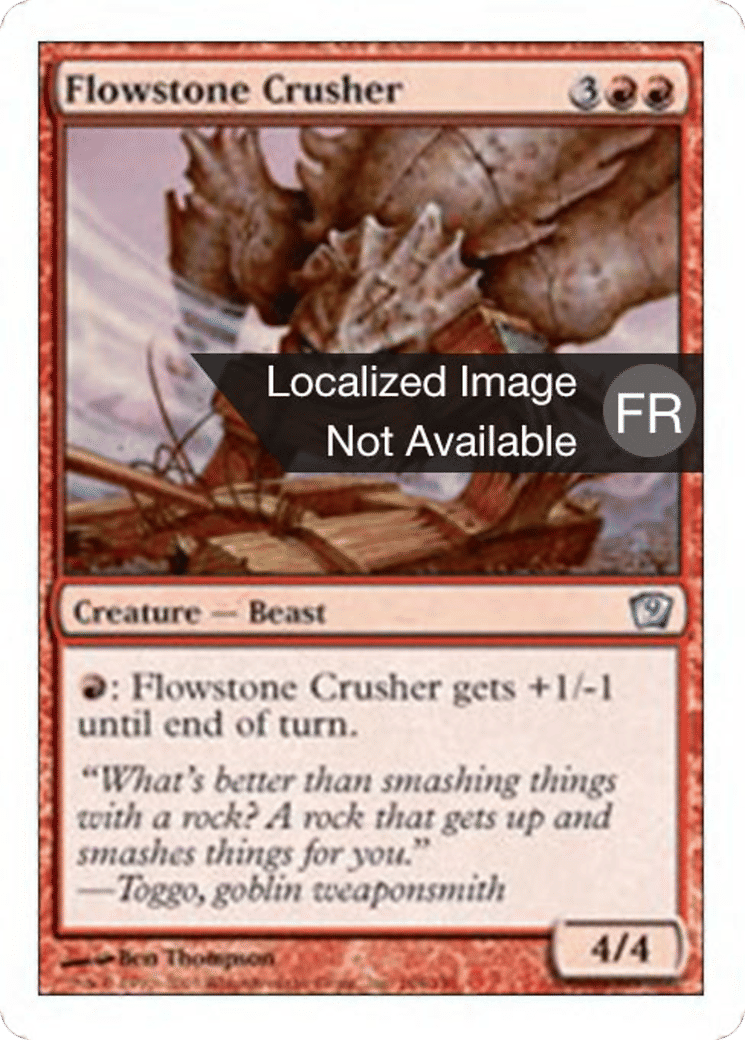 Écrabouilleur de fluipierre — Ninth Edition — Magic: The Gathering