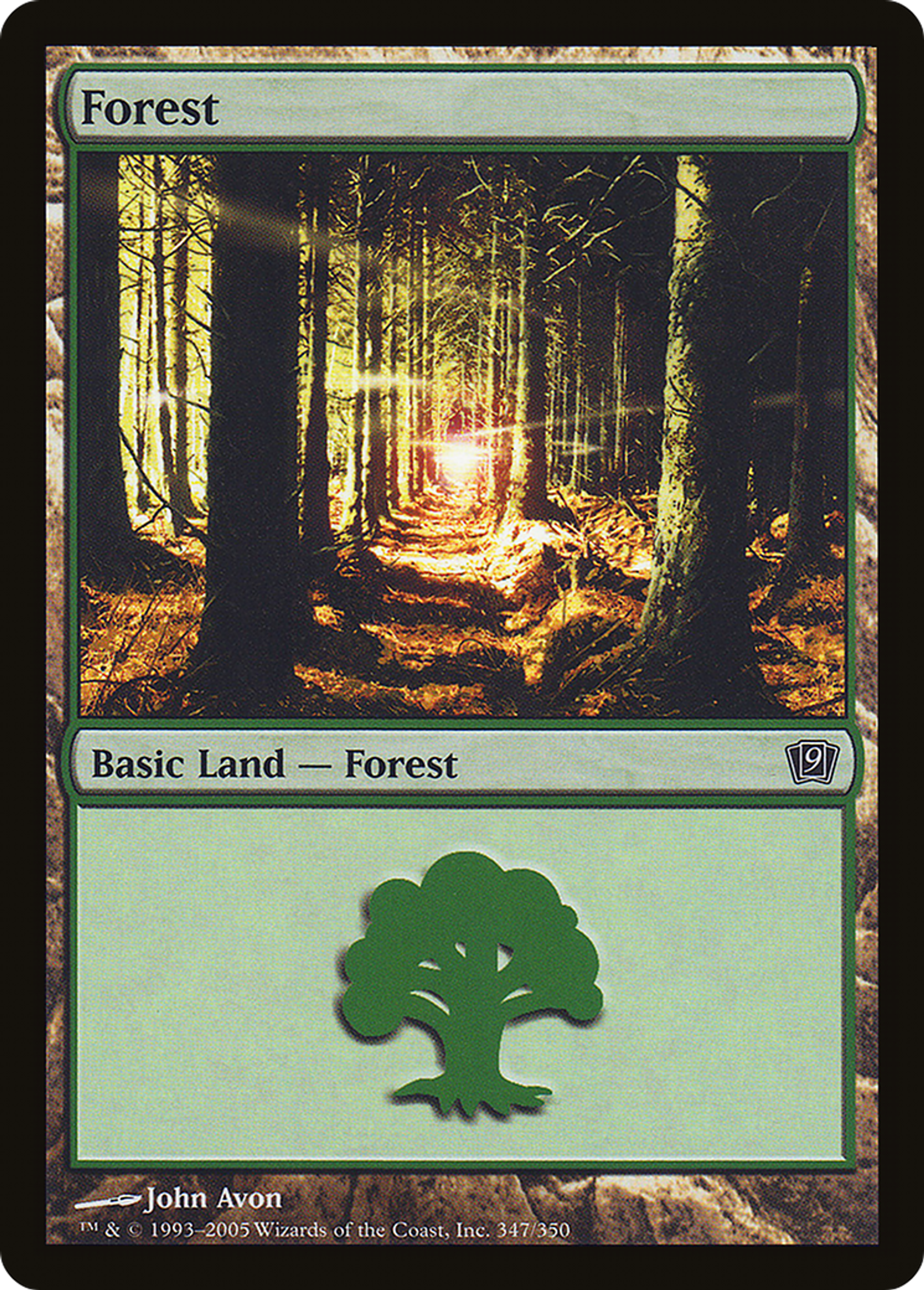 Forêt — Ninth Edition — Magic: The Gathering