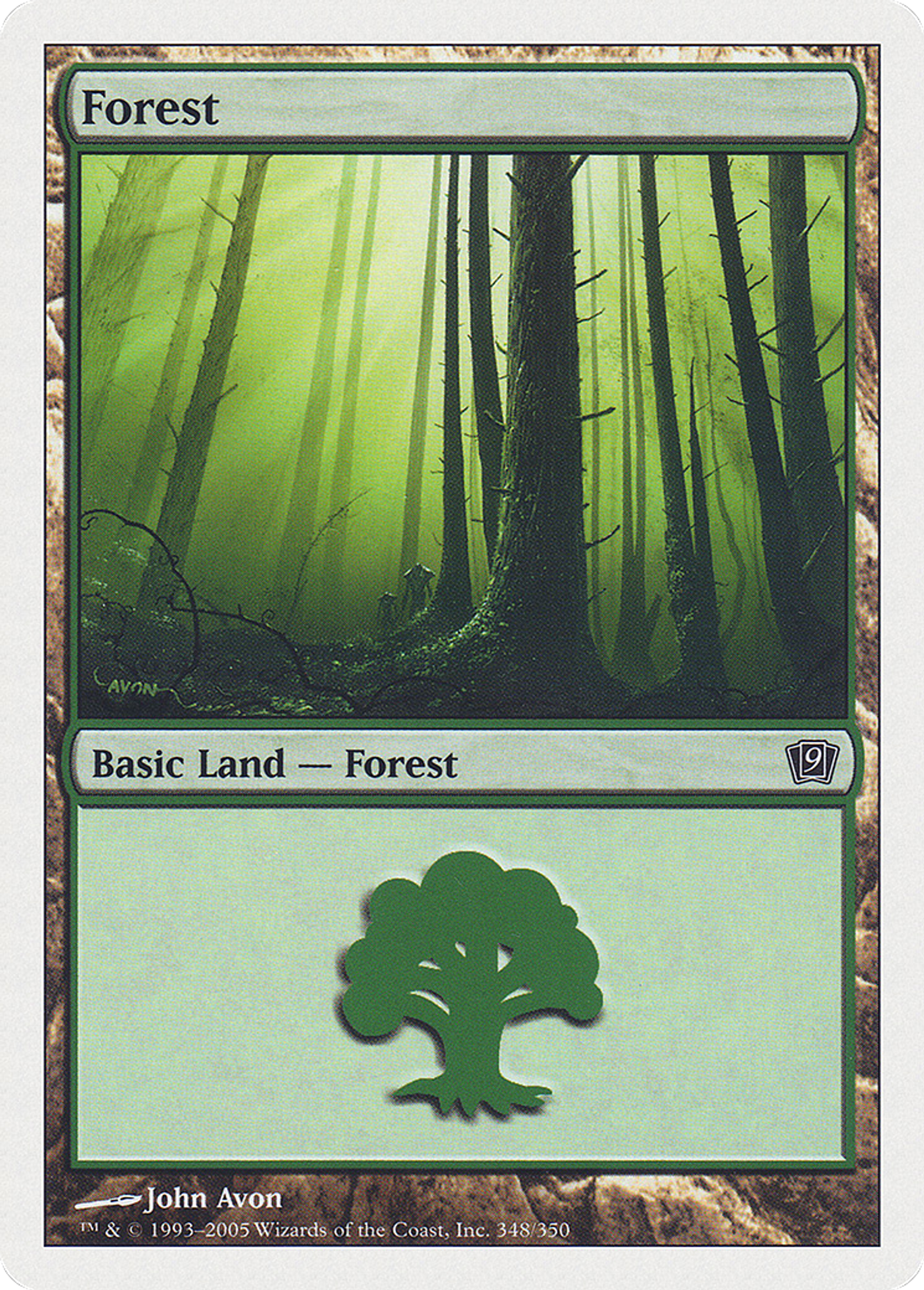 Forêt — Ninth Edition — Magic: The Gathering