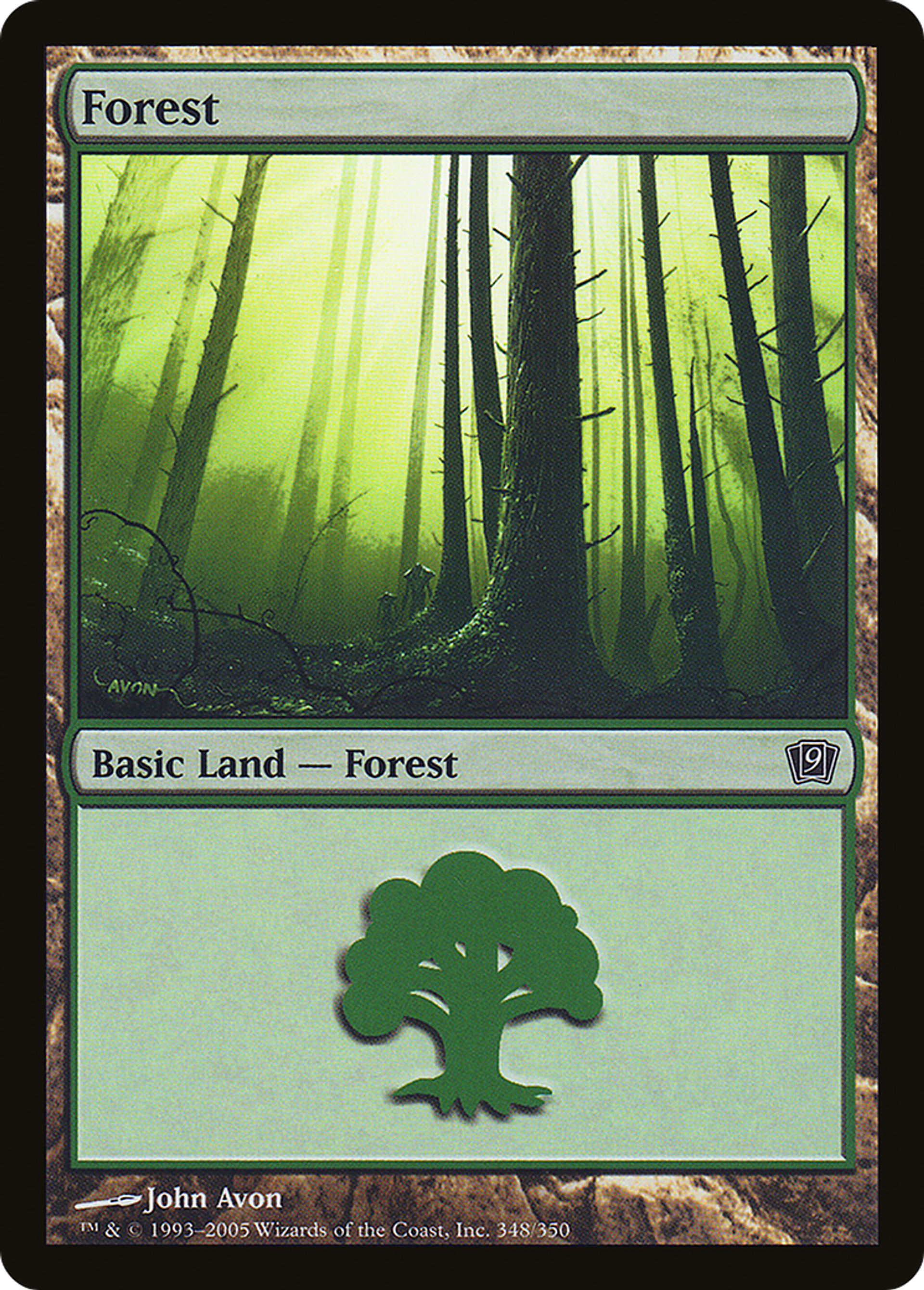 Forêt — Ninth Edition — Magic: The Gathering