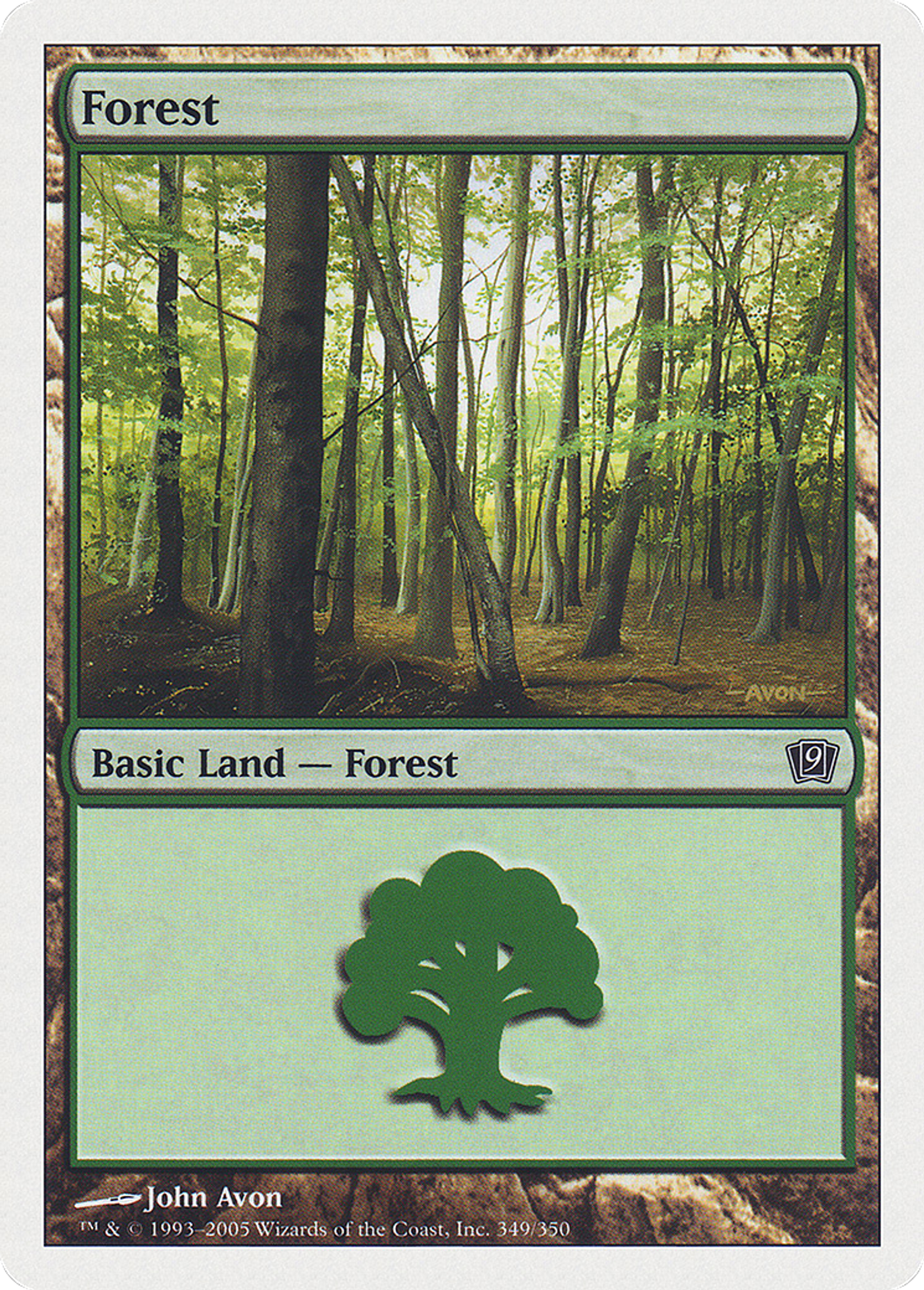 Forêt — Ninth Edition — Magic: The Gathering