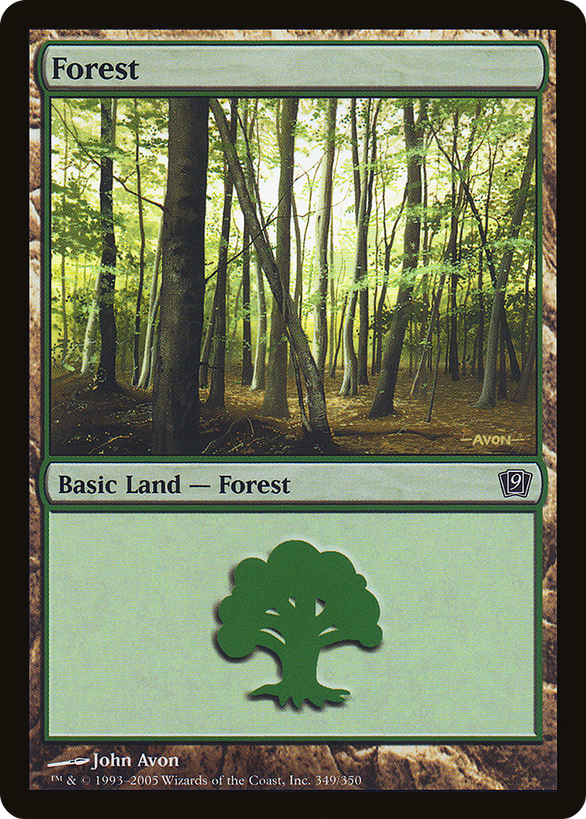 Forêt — Ninth Edition — Magic: The Gathering