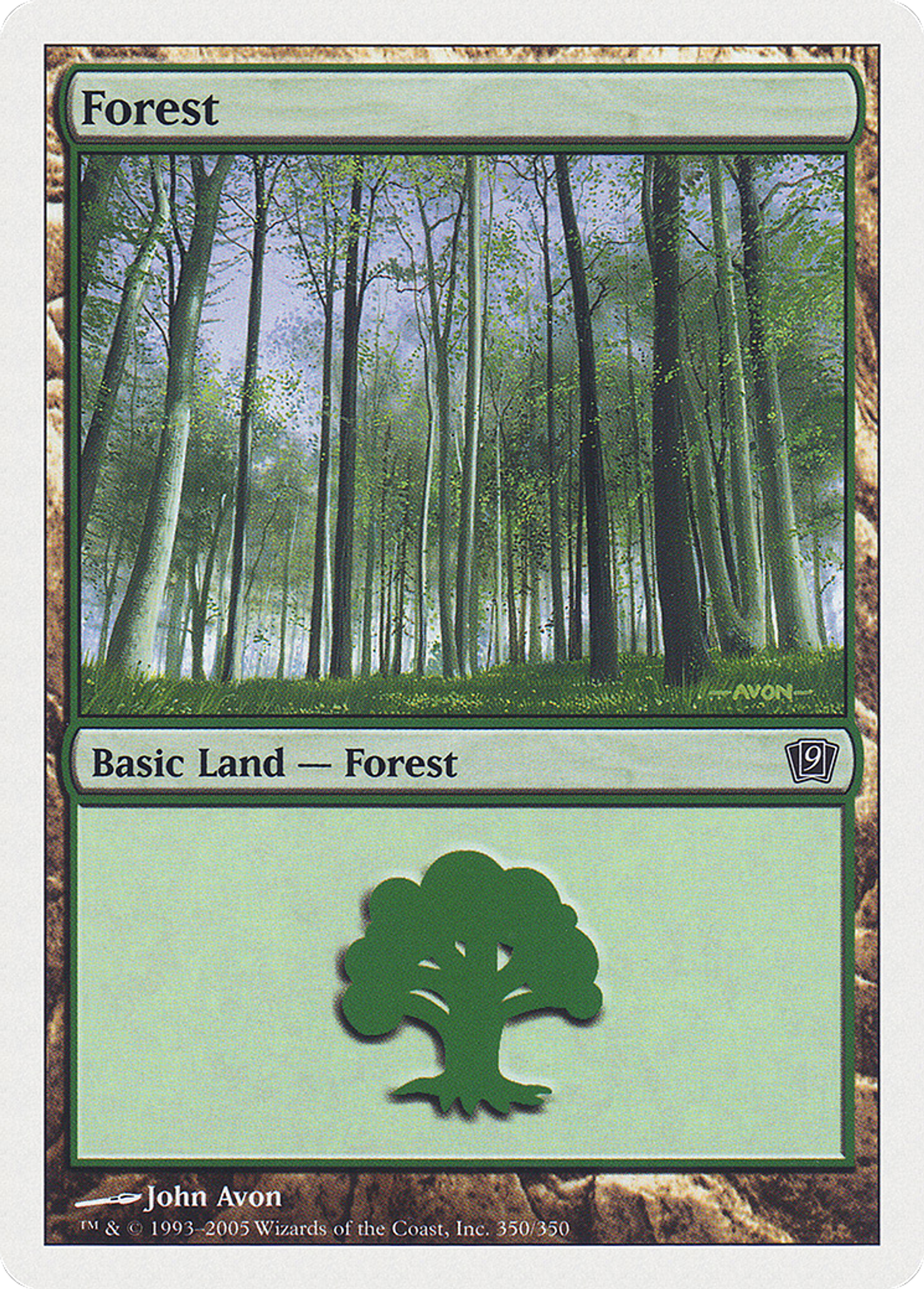 Forêt — Ninth Edition — Magic: The Gathering