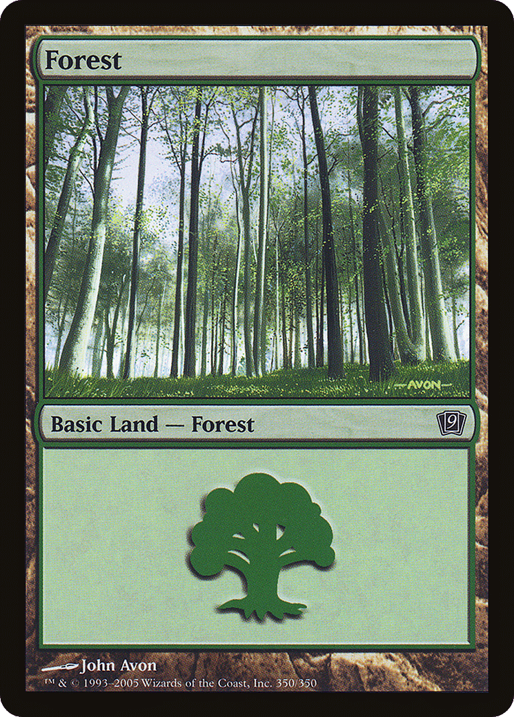 Forest — Ninth Edition — Magic: The Gathering