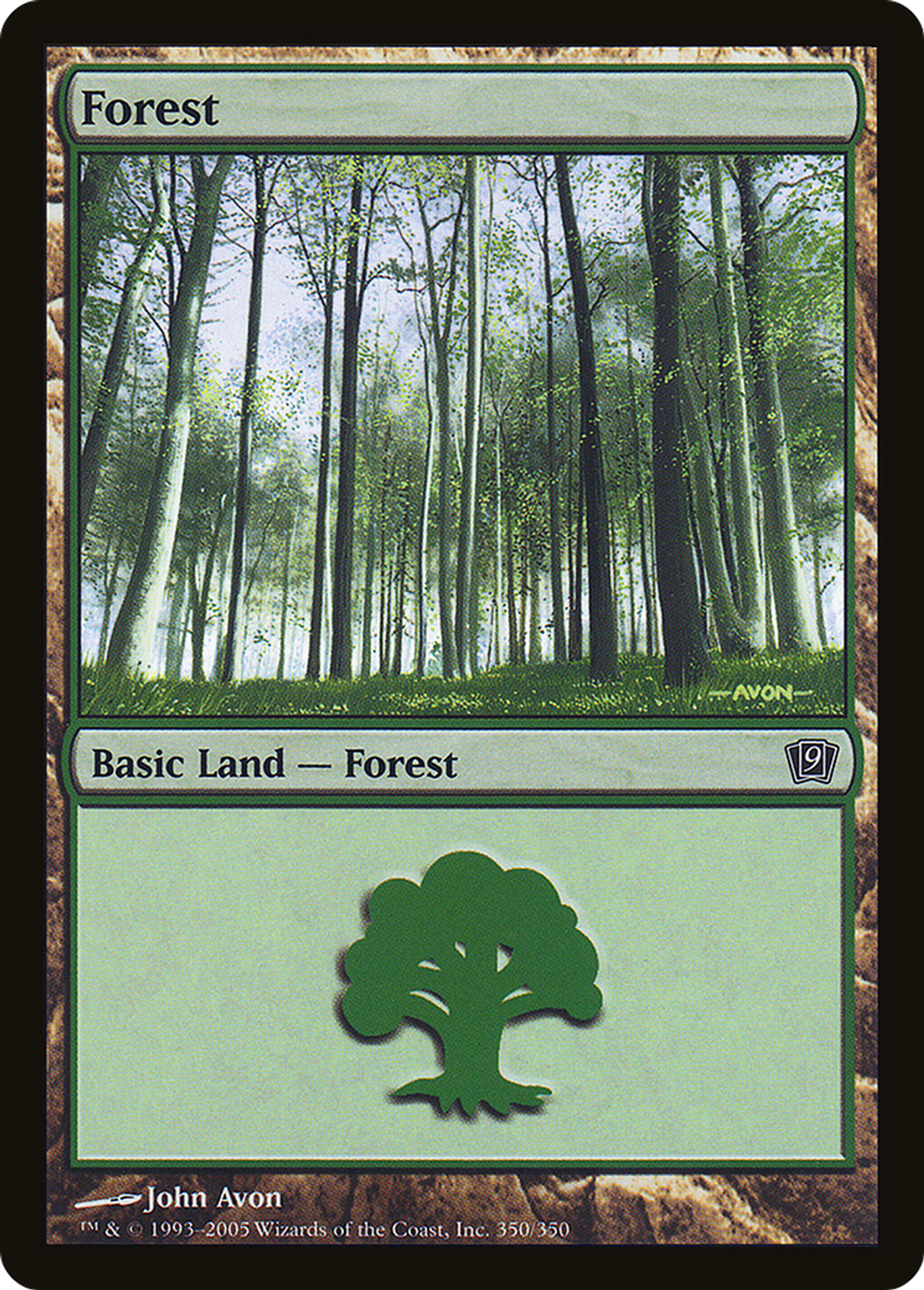 Forêt — Ninth Edition — Magic: The Gathering