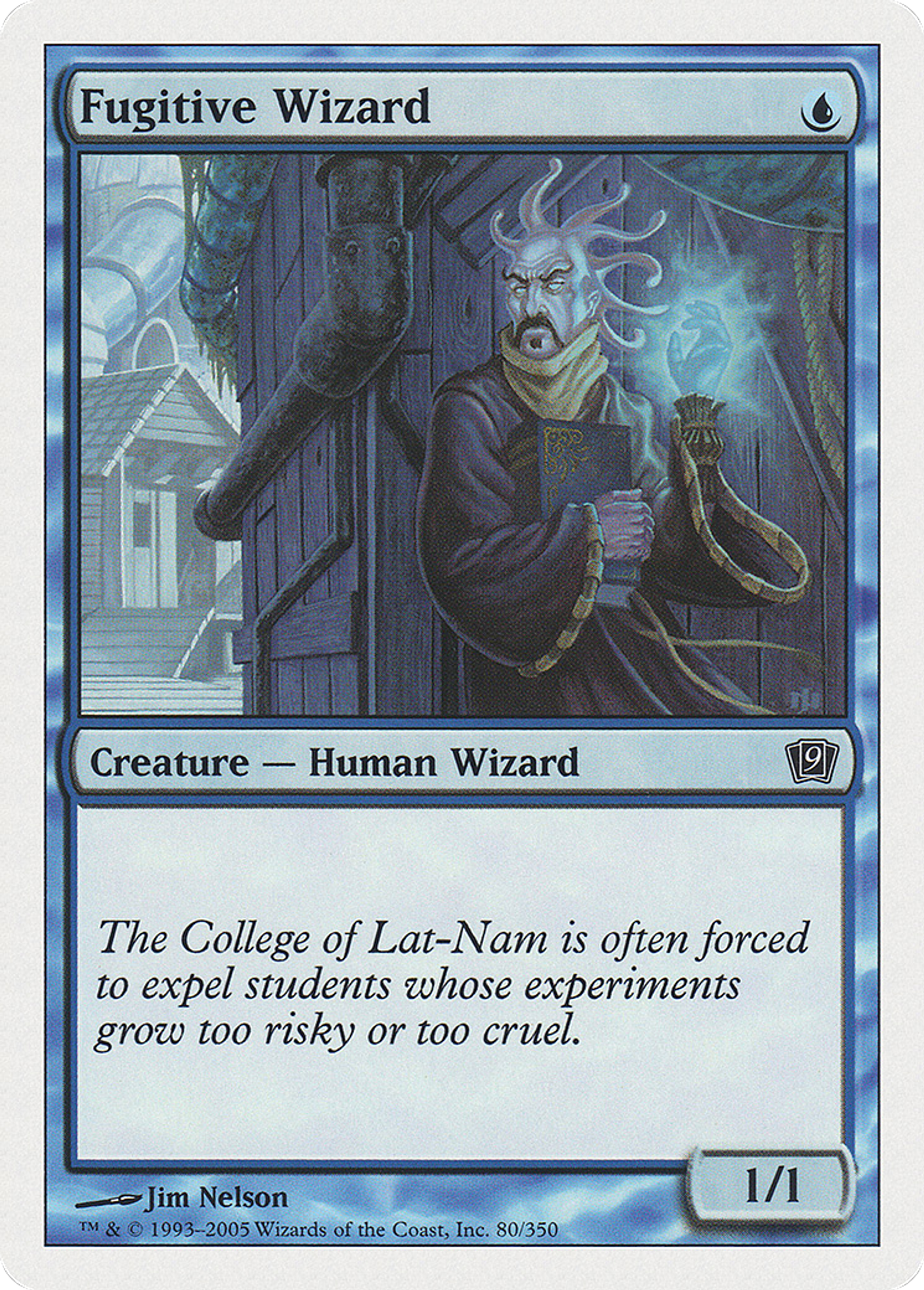 Sorcier fugitif — Ninth Edition — Magic: The Gathering