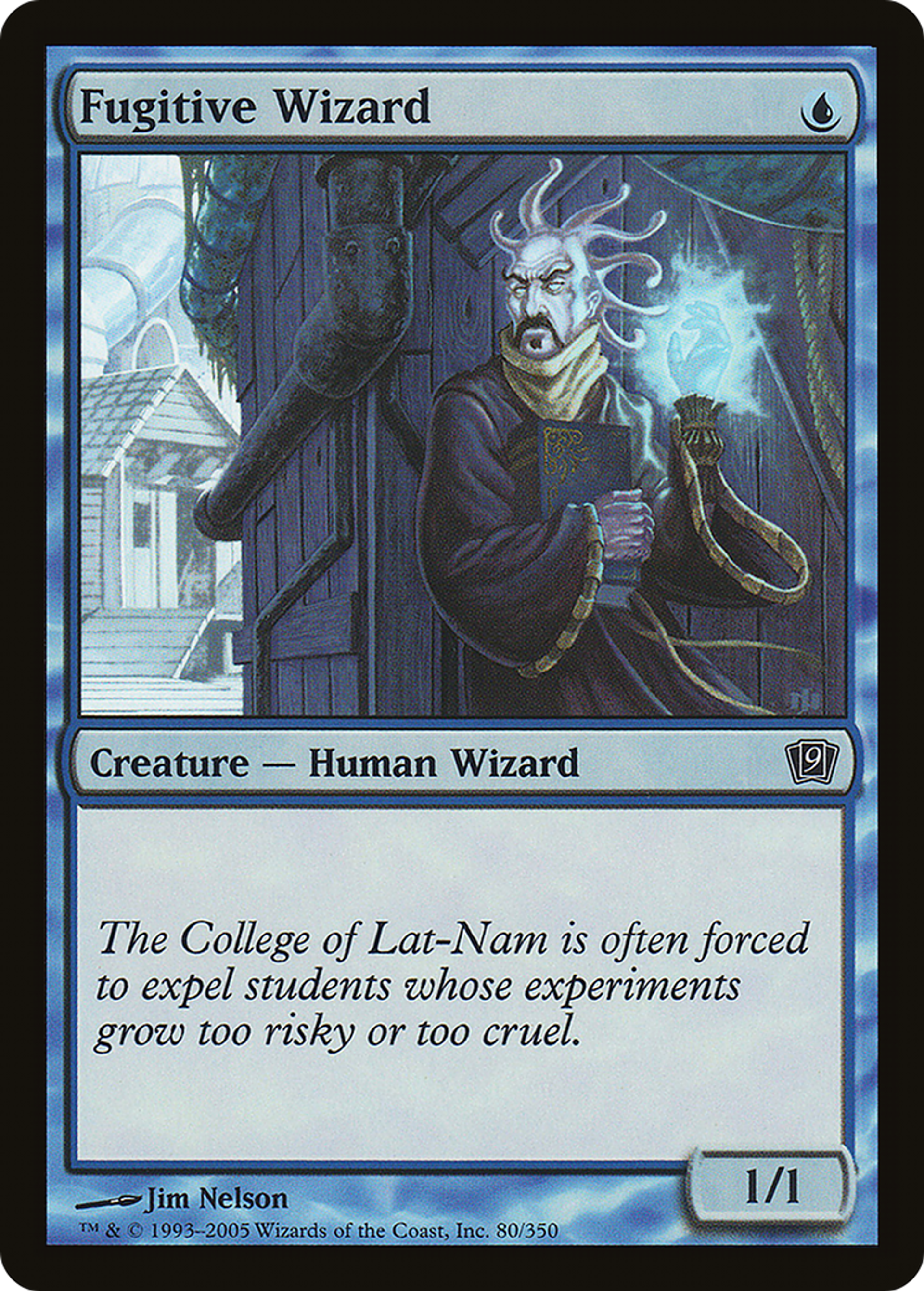 Sorcier fugitif — Ninth Edition — Magic: The Gathering