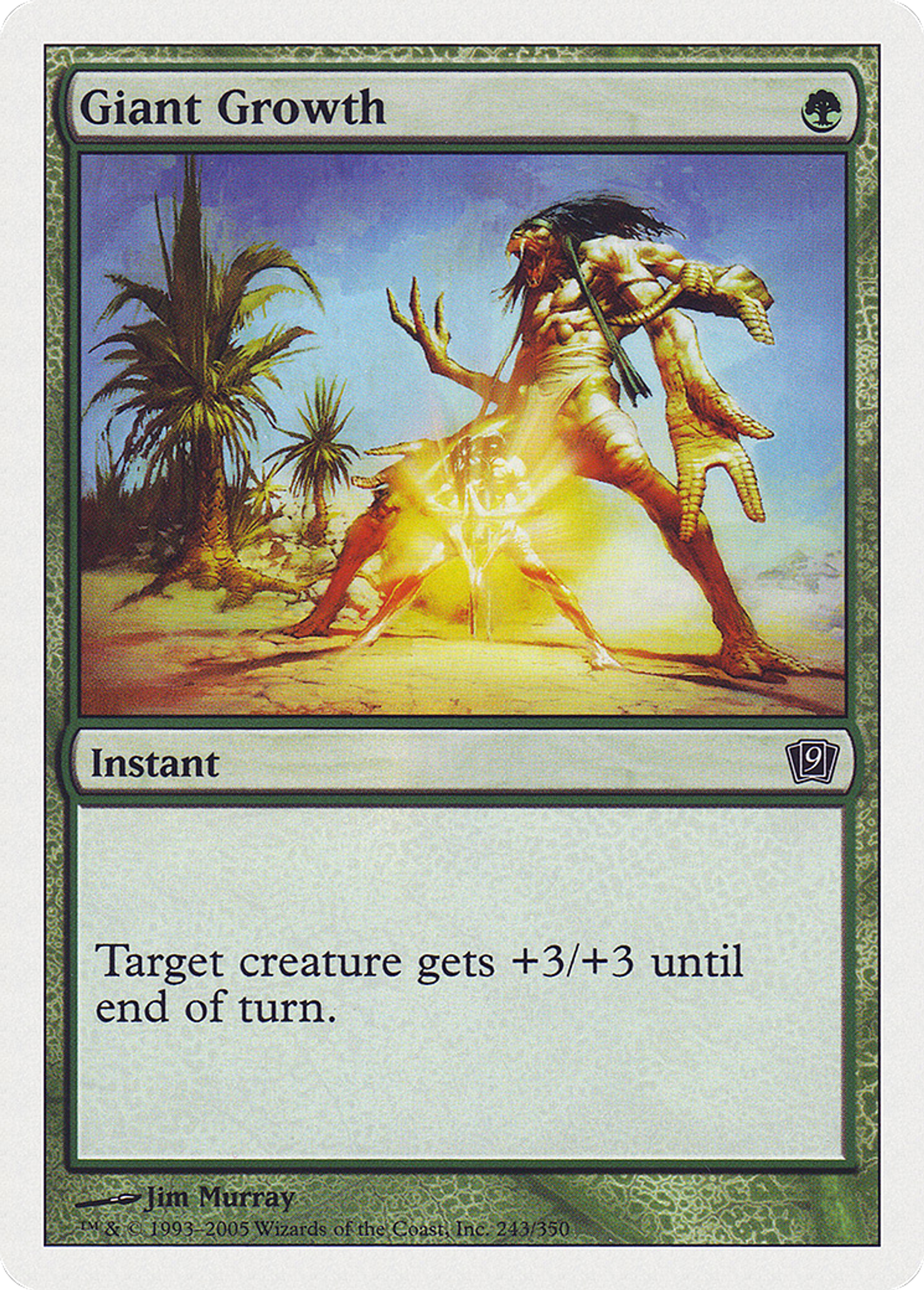Croissance gigantesque — Ninth Edition — Magic: The Gathering