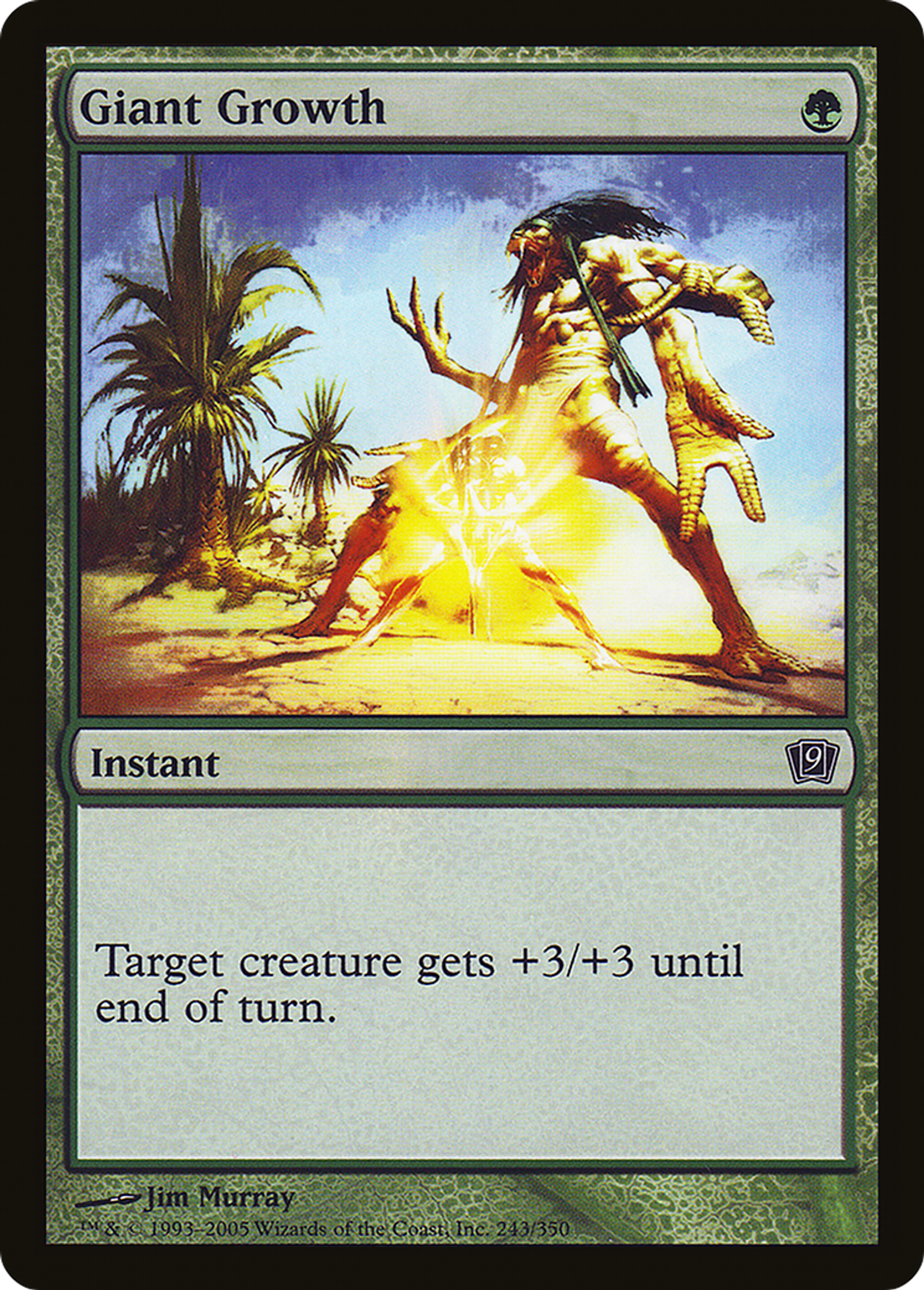 Croissance gigantesque — Ninth Edition — Magic: The Gathering