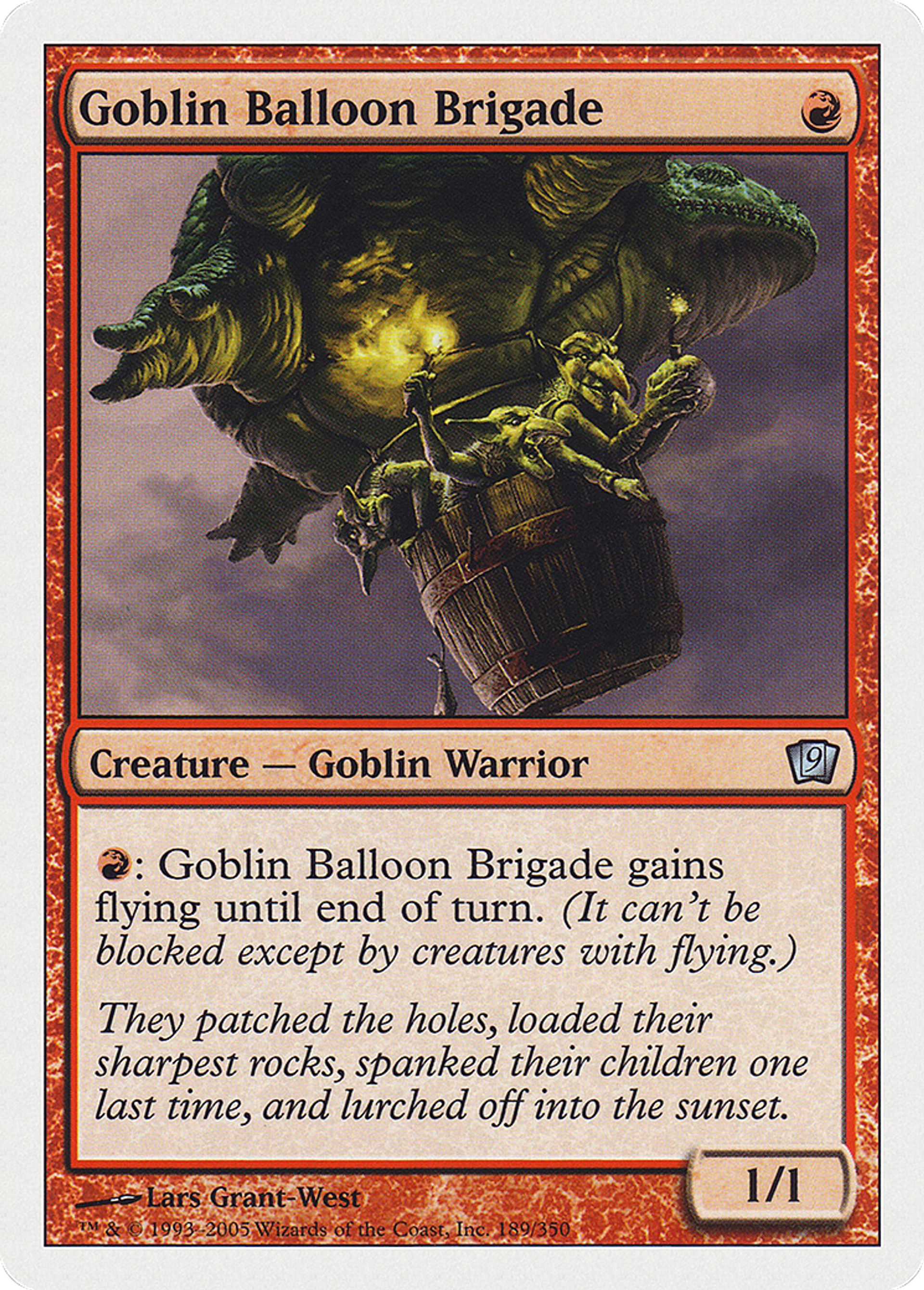 Aérostiers gobelins — Ninth Edition — Magic: The Gathering