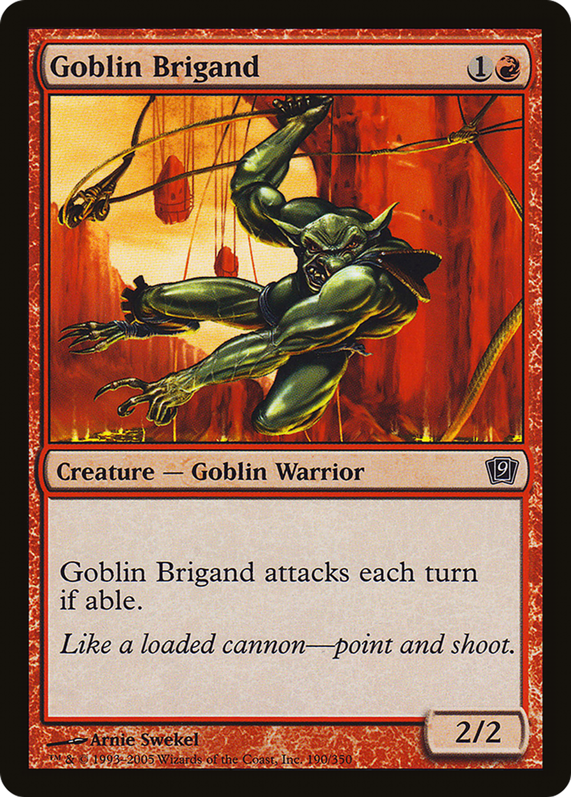 Brigand gobelin — Ninth Edition — Magic: The Gathering