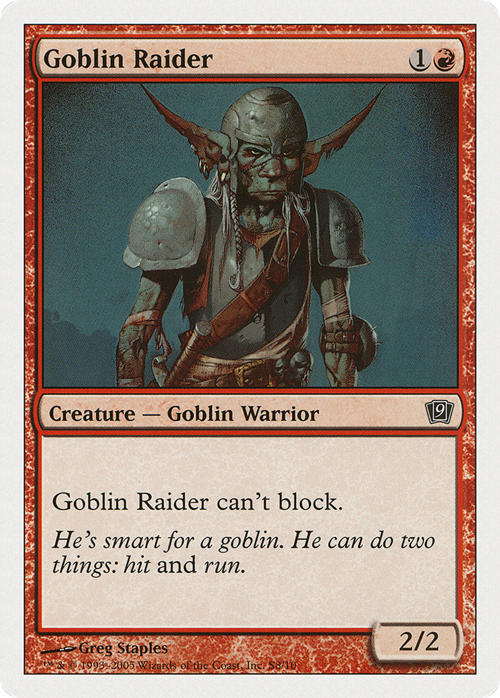 Pillard gobelin — Ninth Edition — Magic: The Gathering