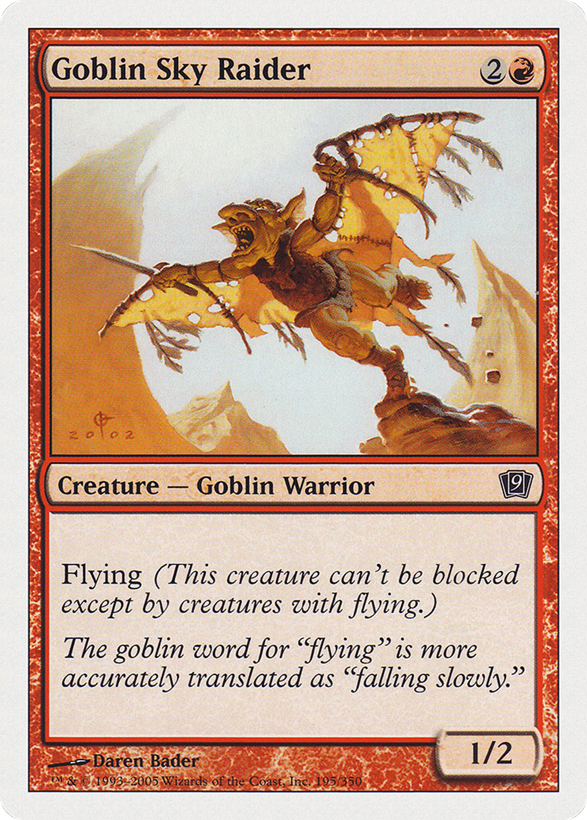 Pillard céleste gobelin — Ninth Edition — Magic: The Gathering