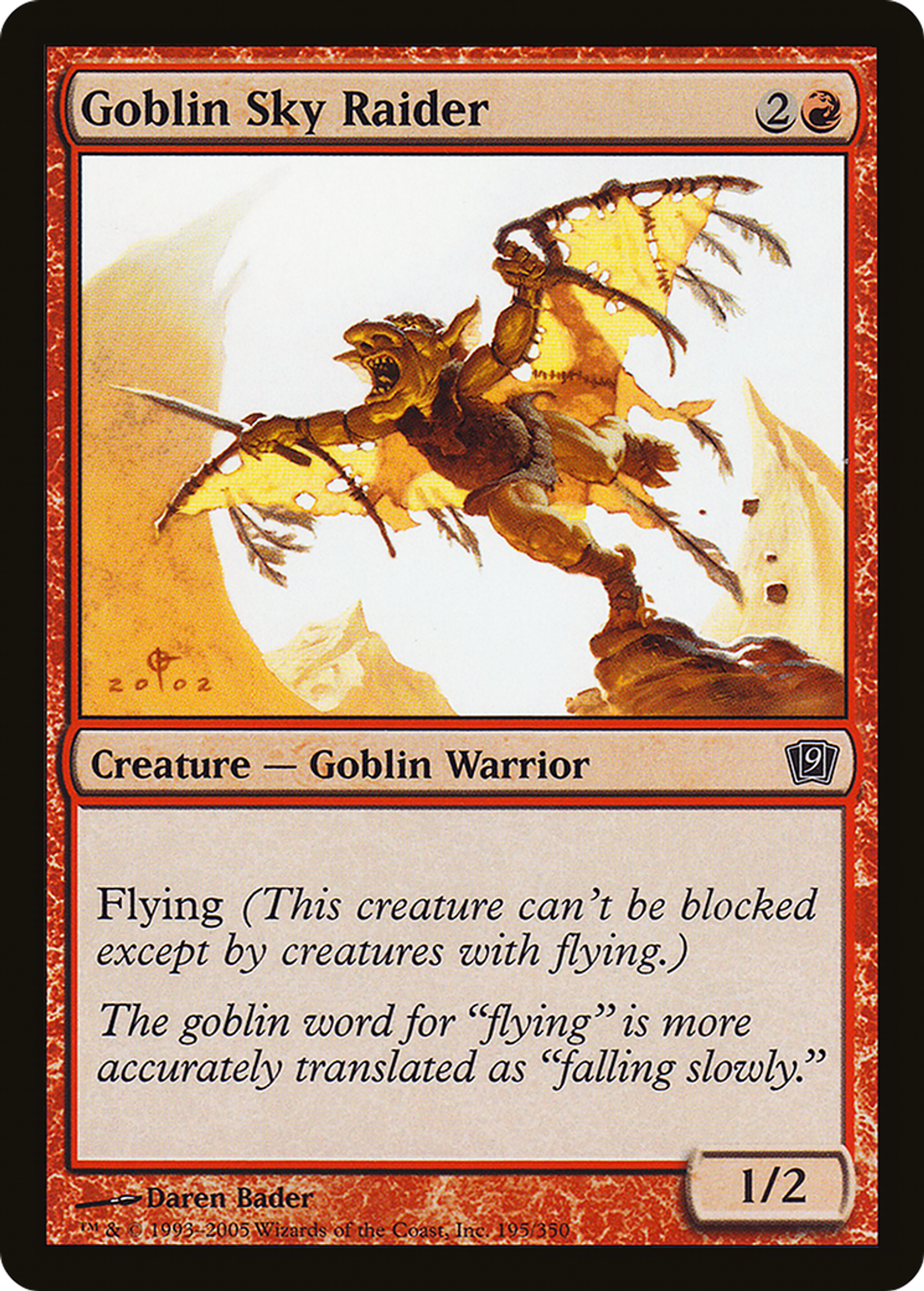 Pillard céleste gobelin — Ninth Edition — Magic: The Gathering