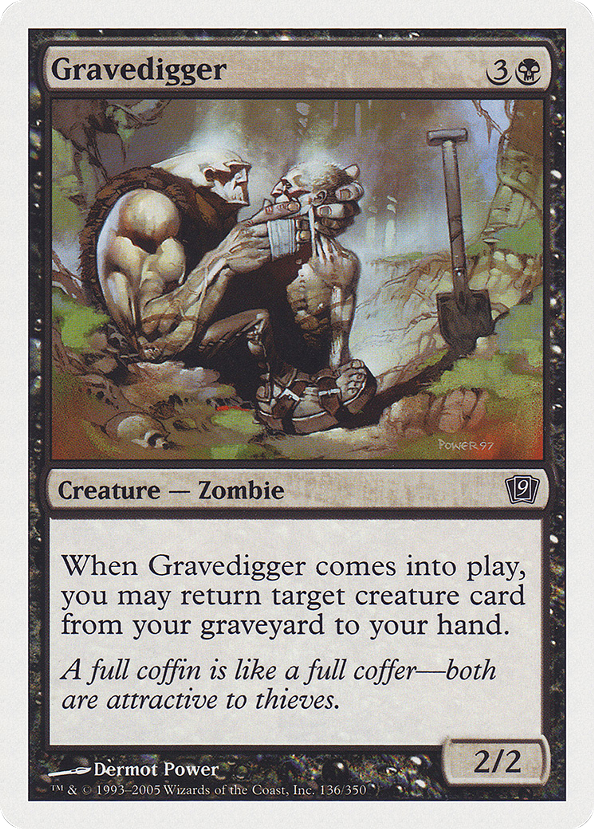 Fossoyeur — Ninth Edition — Magic: The Gathering