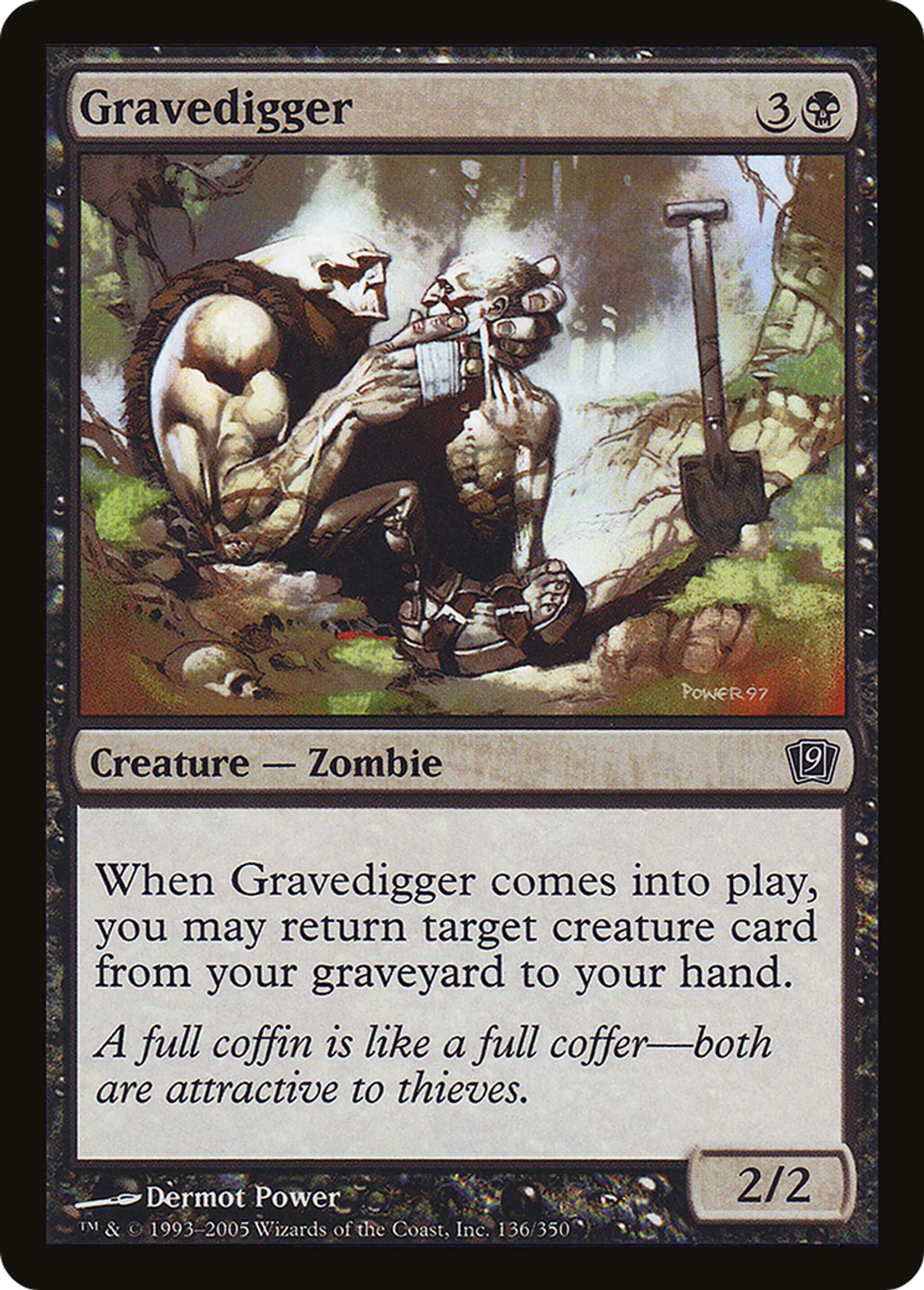 Fossoyeur — Ninth Edition — Magic: The Gathering